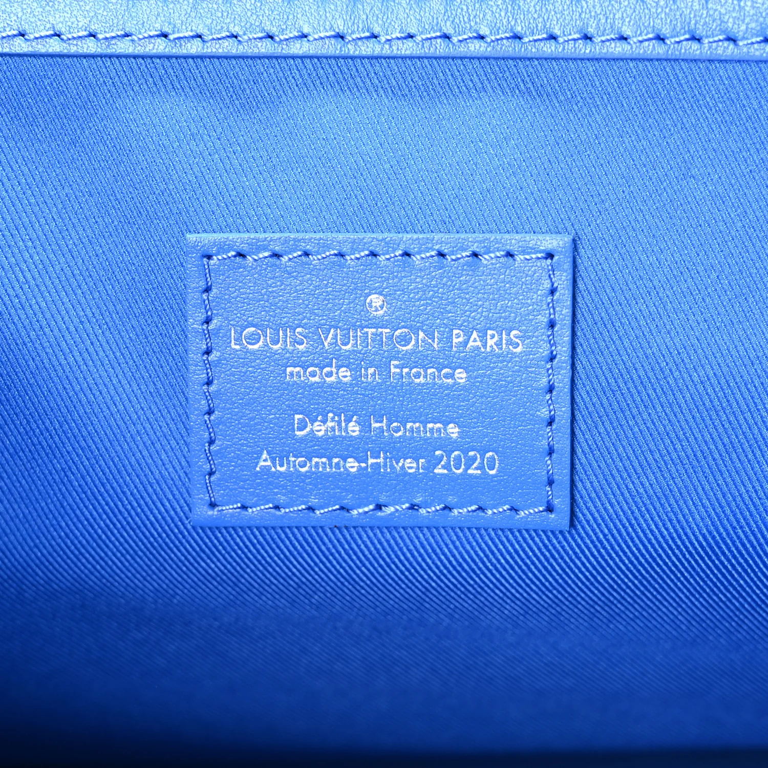 Monogram Clouds Keepall Bandouliere 50 Blue - Image 5