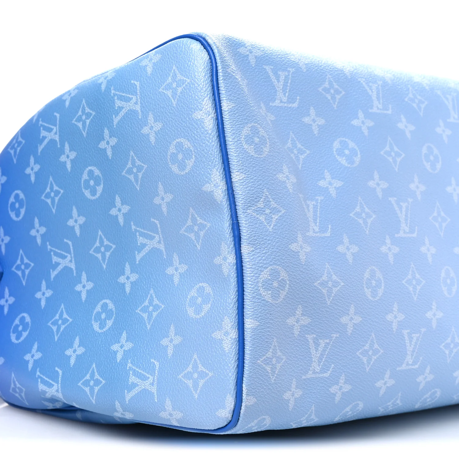 Monogram Clouds Keepall Bandouliere 50 Blue - Image 8