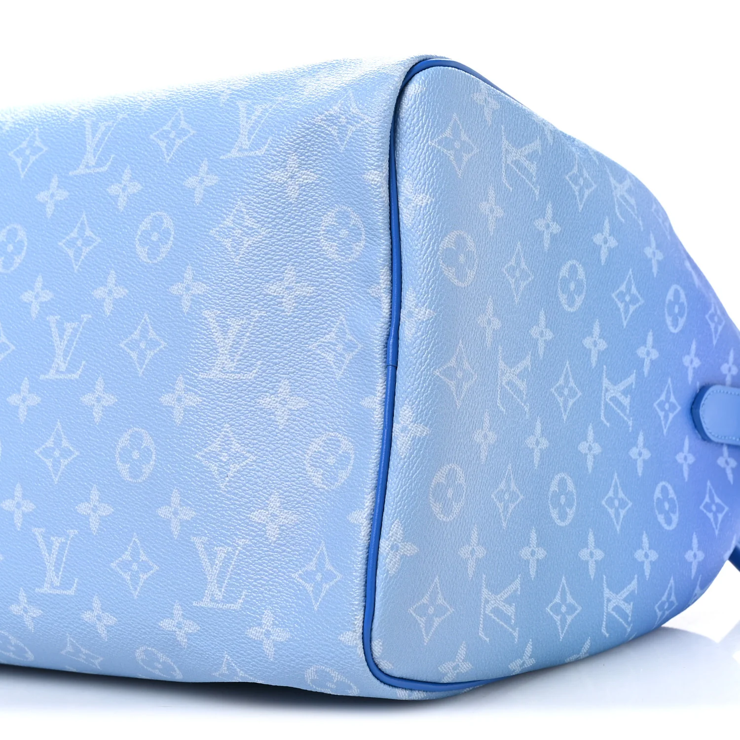 Monogram Clouds Keepall Bandouliere 50 Blue - Image 9