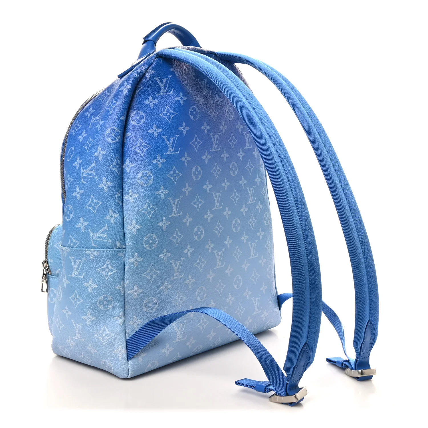 Monogram Clouds Multipockets Backpack Blue - Image 3