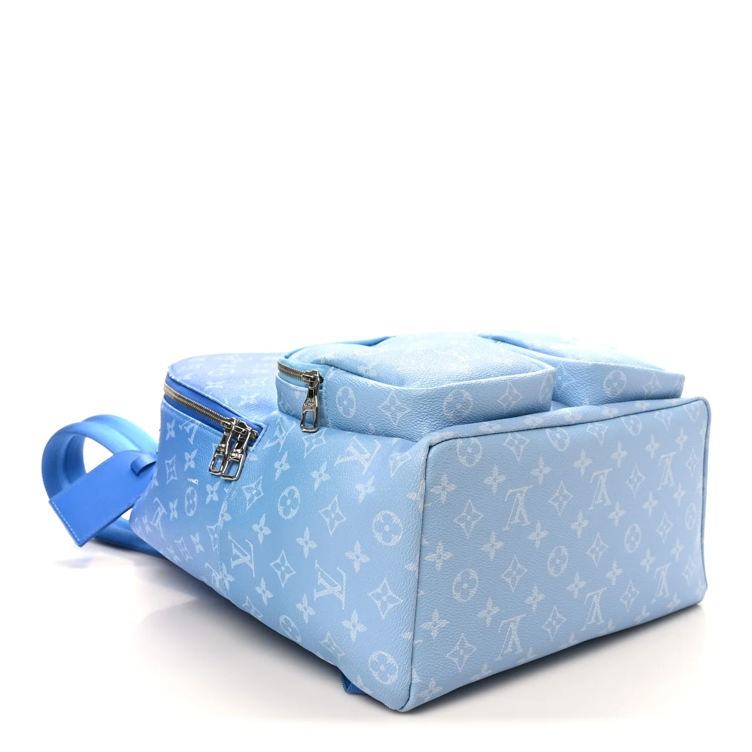 Monogram Clouds Multipockets Backpack Blue - Image 4