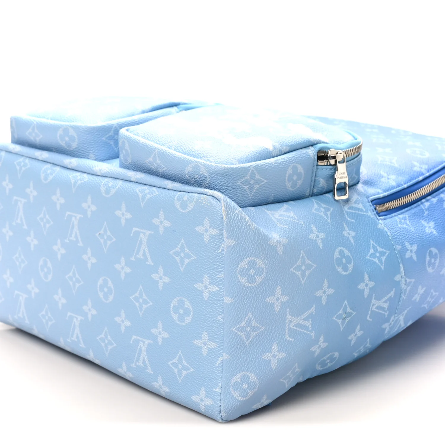 Monogram Clouds Multipockets Backpack Blue - Image 9