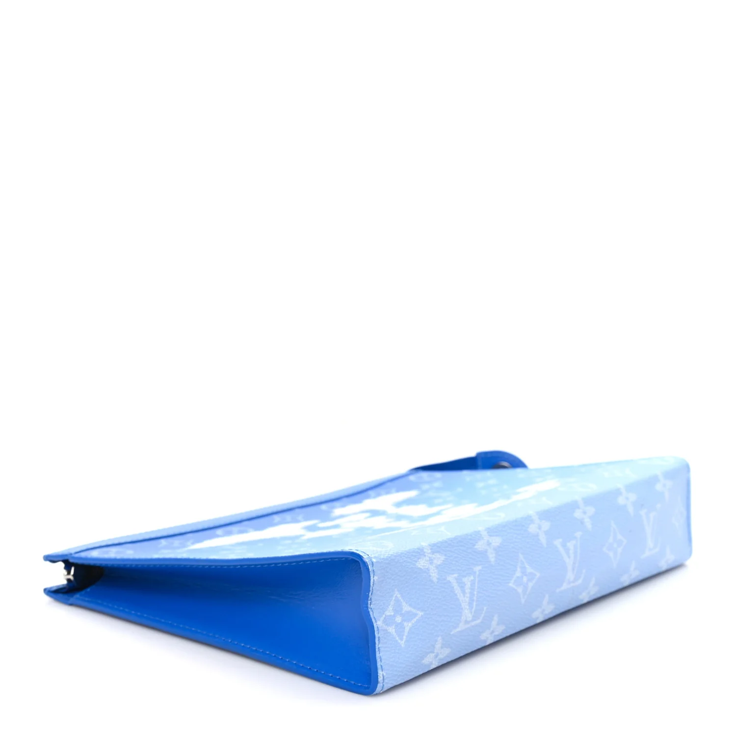 Monogram Clouds Pochette Voyage MM A4 Blue - Image 4