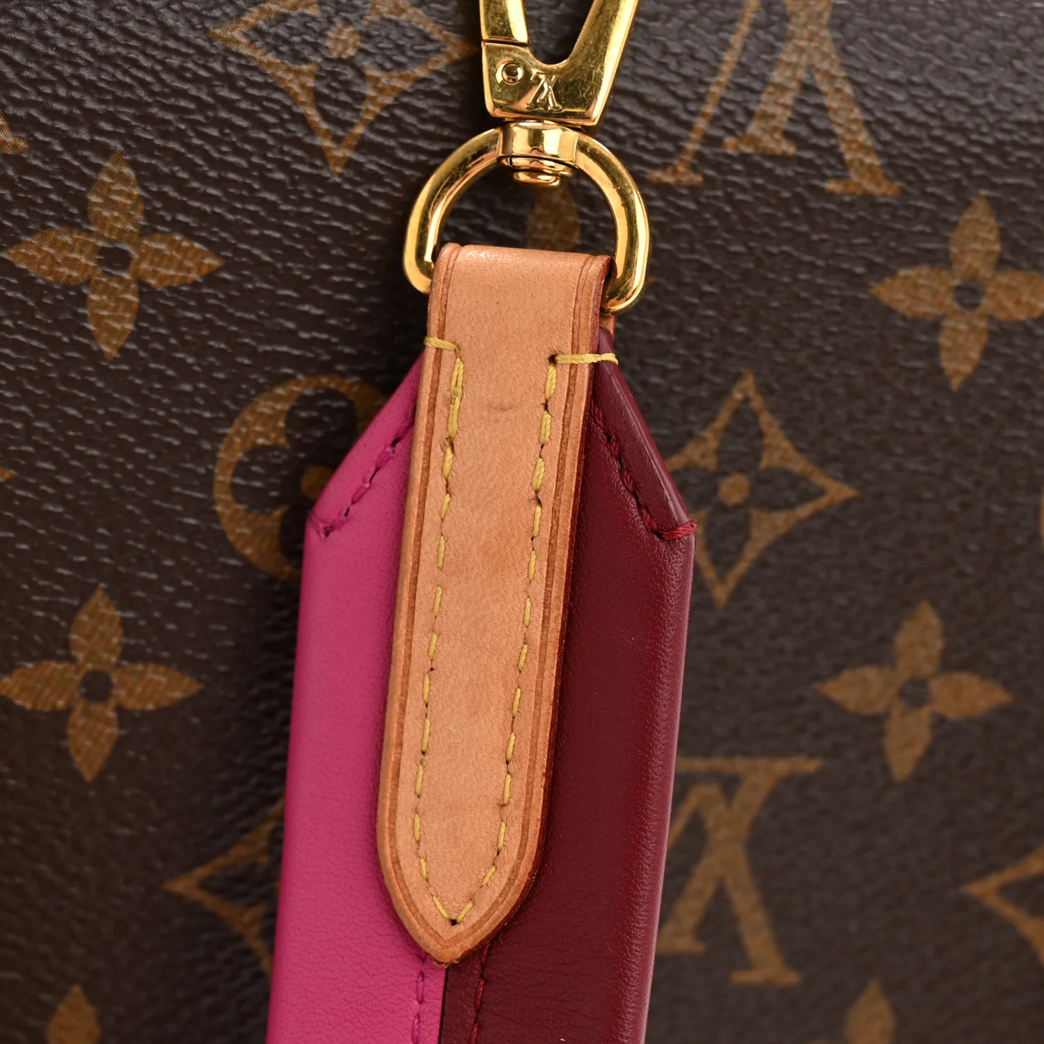 Monogram Cluny BB Bordeaux Fuchsia - Image 13