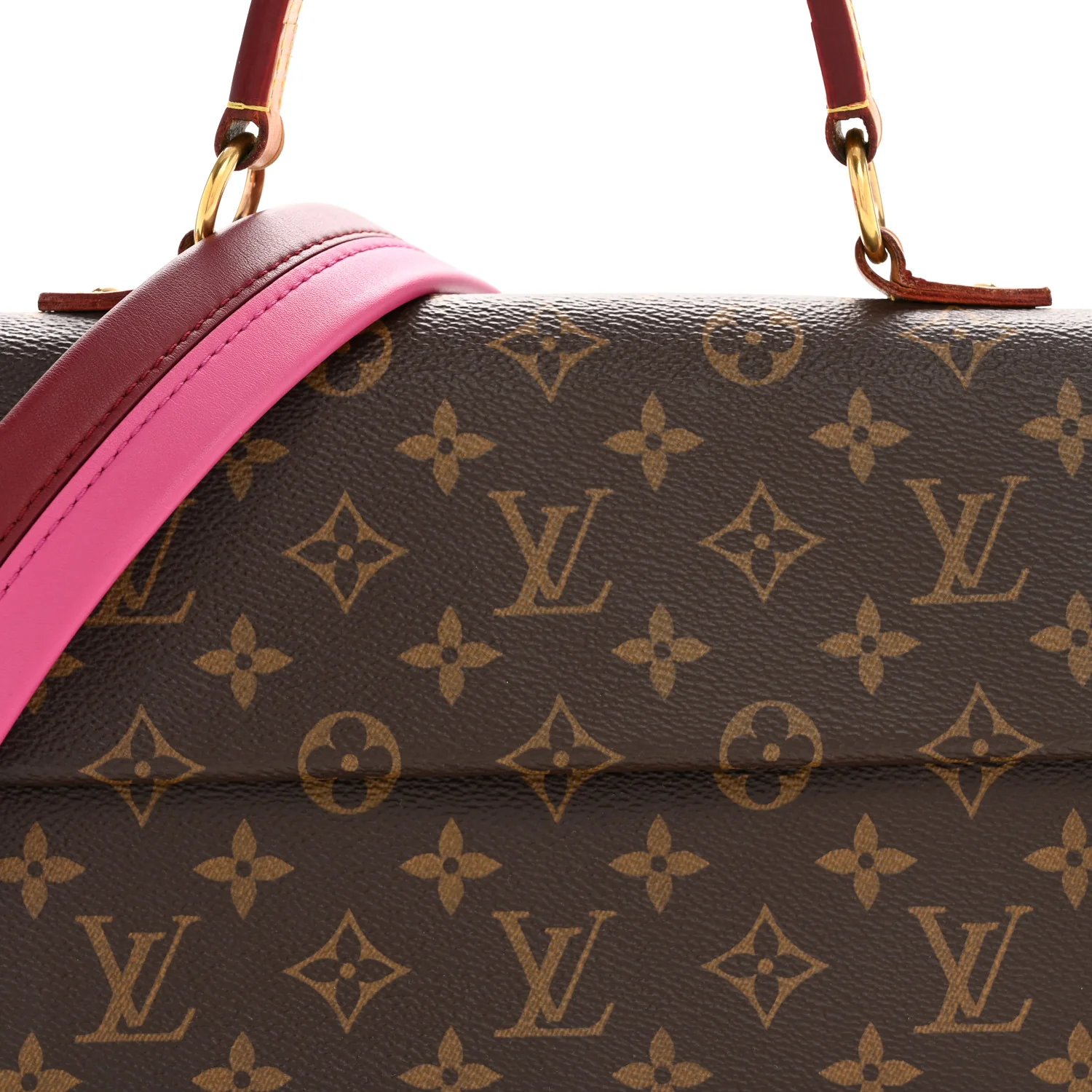 Monogram Cluny BB Bordeaux Fuchsia - Image 8