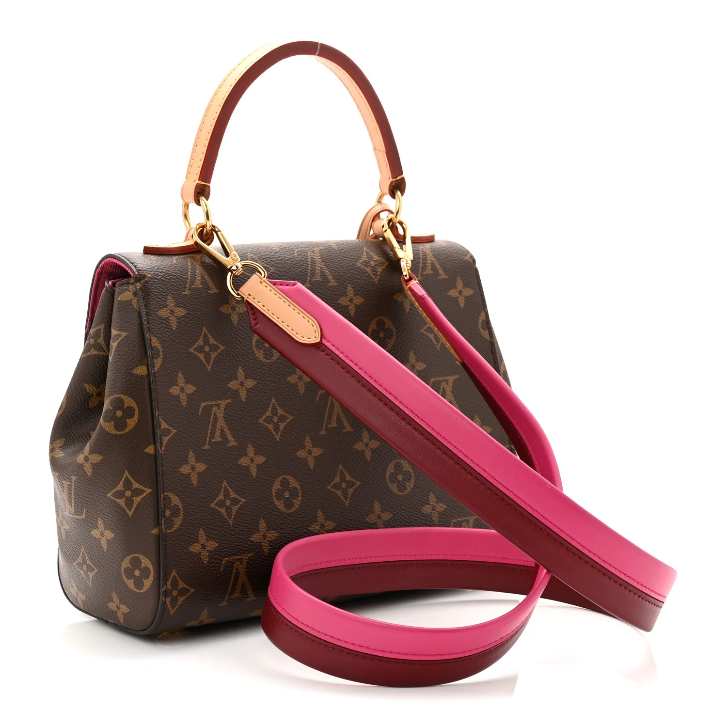 Monogram Cluny BB Bordeaux Fuchsia - Image 5