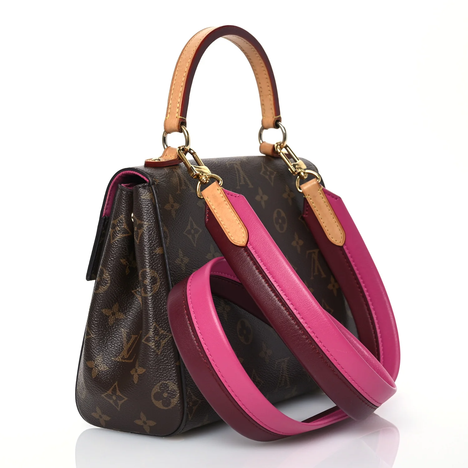 Monogram Cluny BB Bordeaux Fuchsia - Image 4