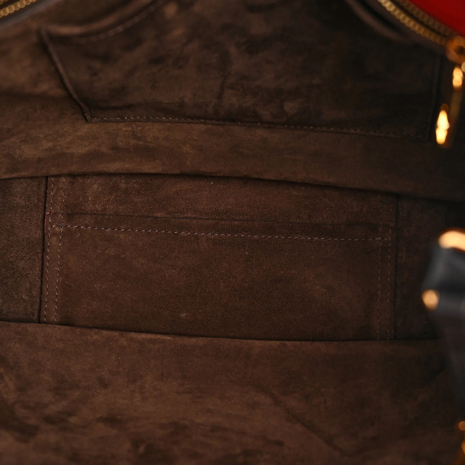 Monogram Cuir Orfevre Tote W PM Cherry - Image 5