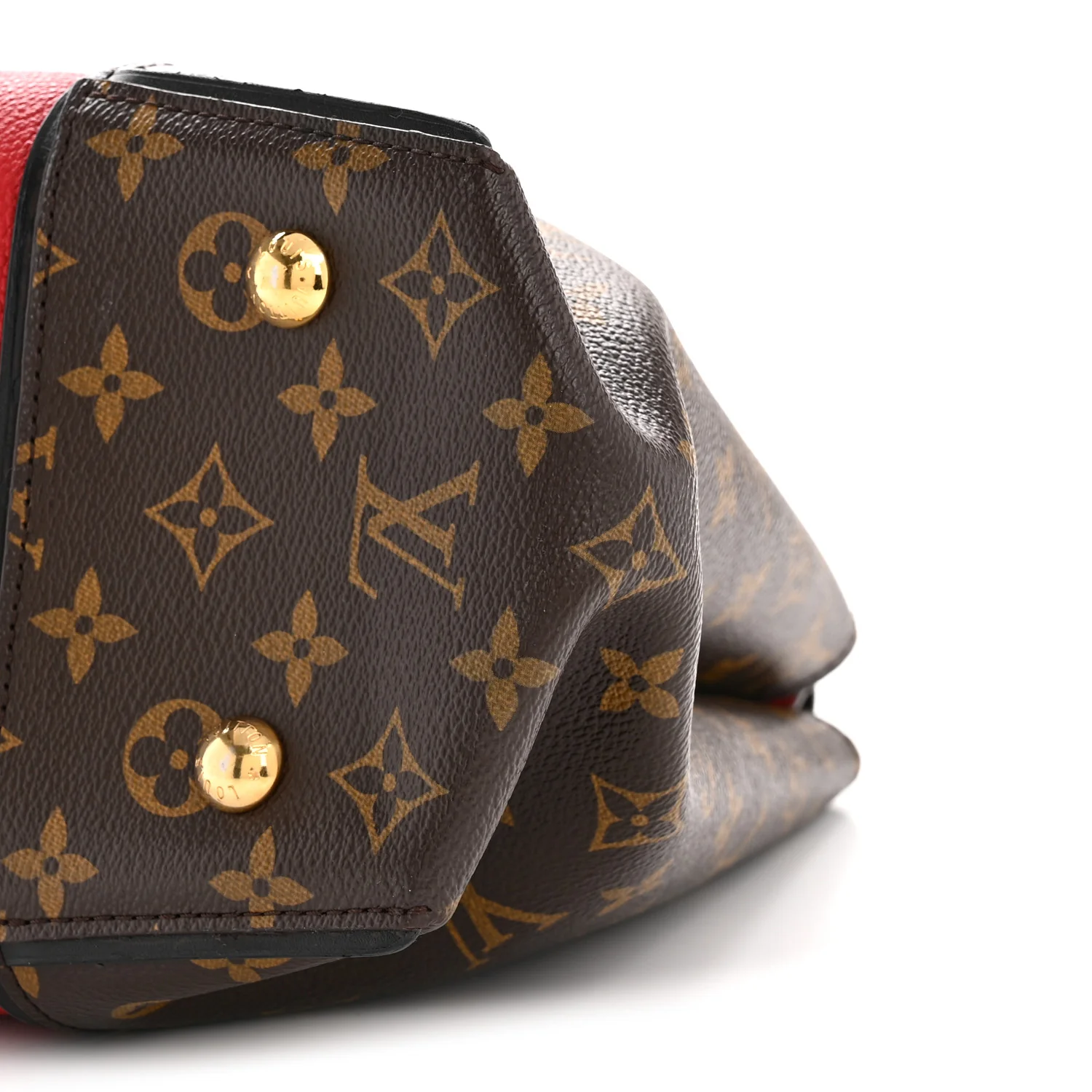 Monogram Cuir Orfevre Tote W PM Cherry - Image 9