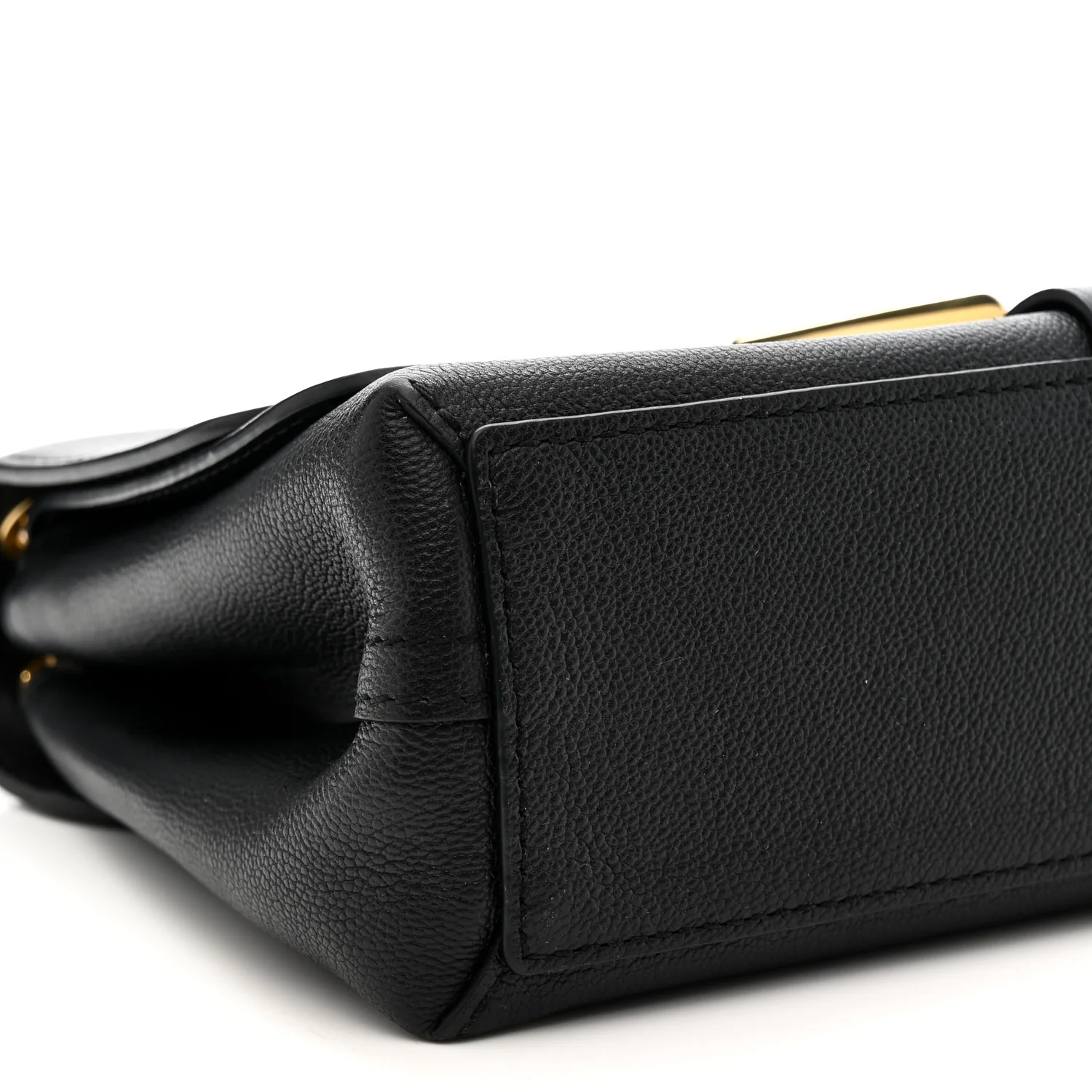 Monogram Cuir Plume Ecume Very Chain Bag Black - Image 8