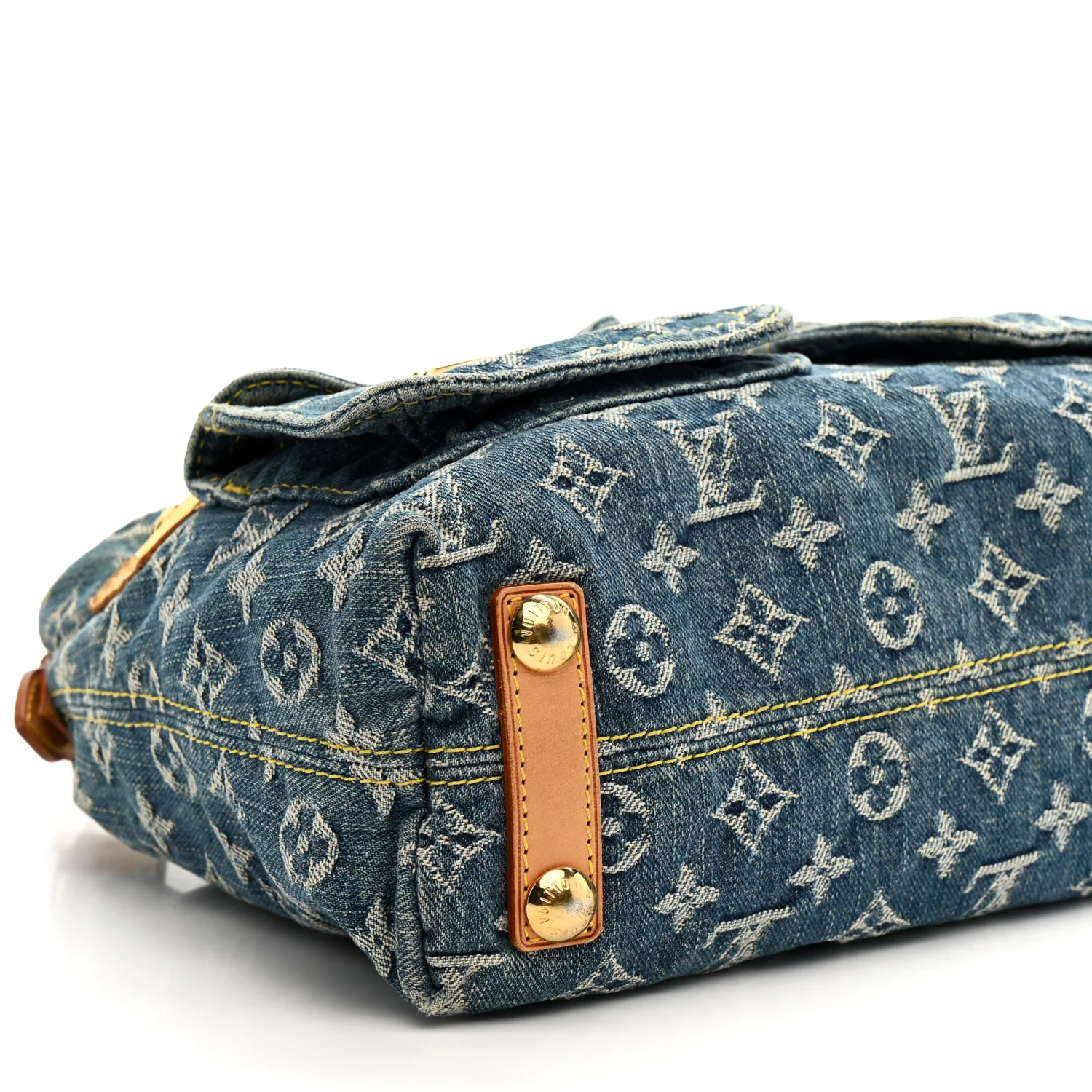 Monogram Denim Baggy PM Blue - Image 10