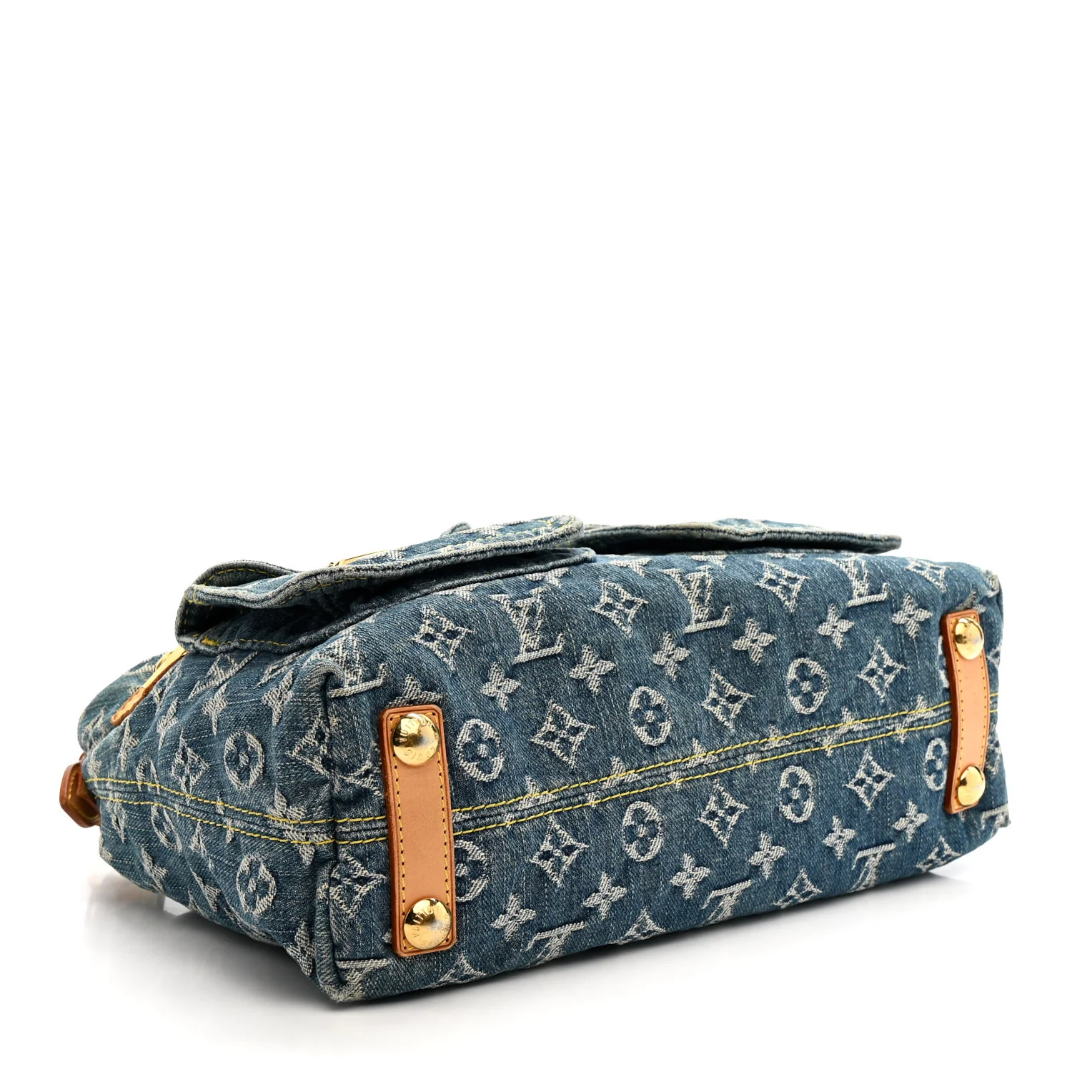 Monogram Denim Baggy PM Blue - Image 4