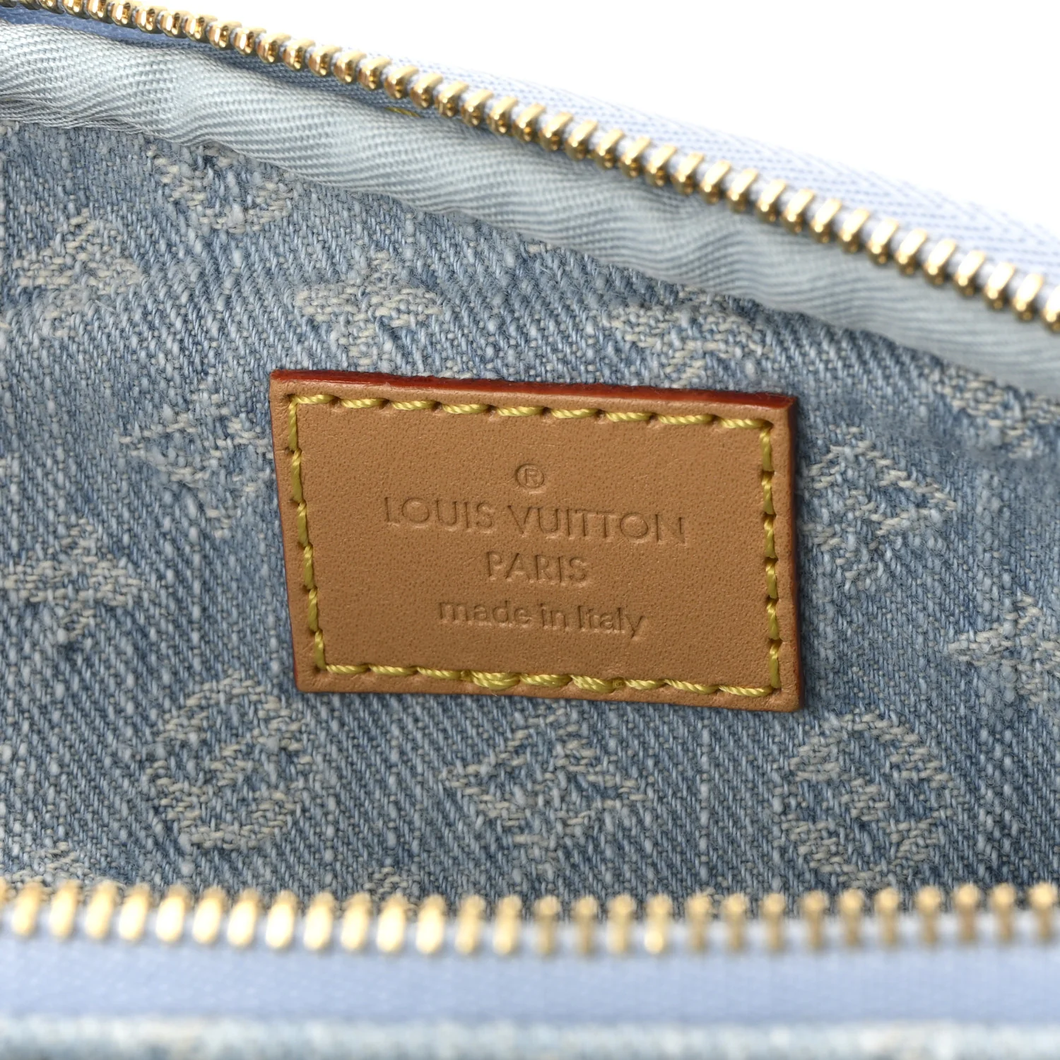Monogram Denim Mini Bumbag Sky Blue - Image 6