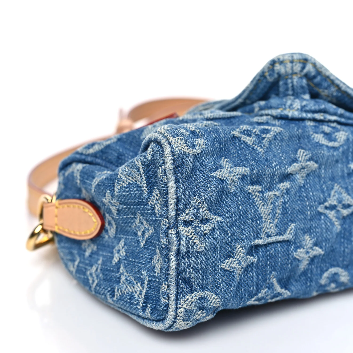 Monogram Denim Nano Speedy Blue - Image 8