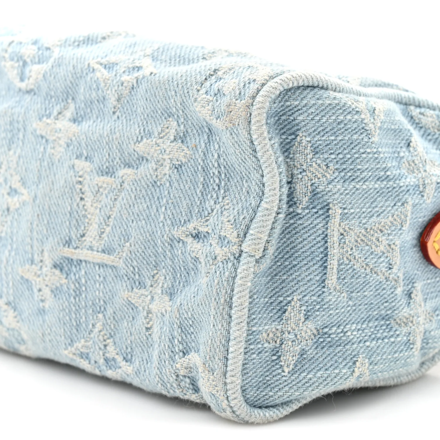Monogram Denim Nano Speedy Sky Blue - Image 8