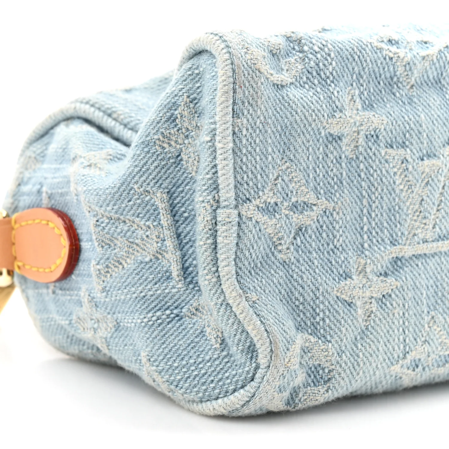 Monogram Denim Nano Speedy Sky Blue - Image 9