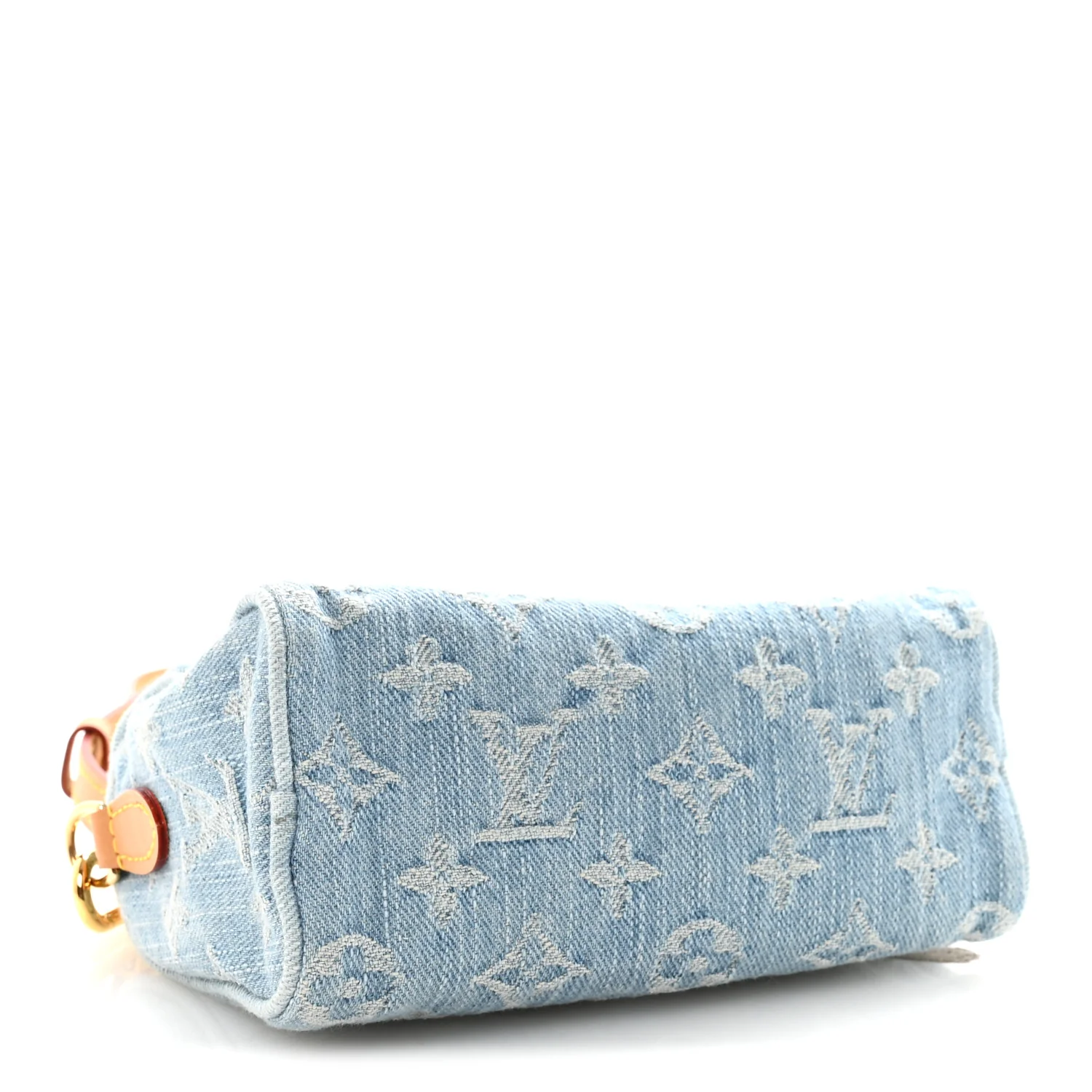 Monogram Denim Nano Speedy Sky Blue - Image 4