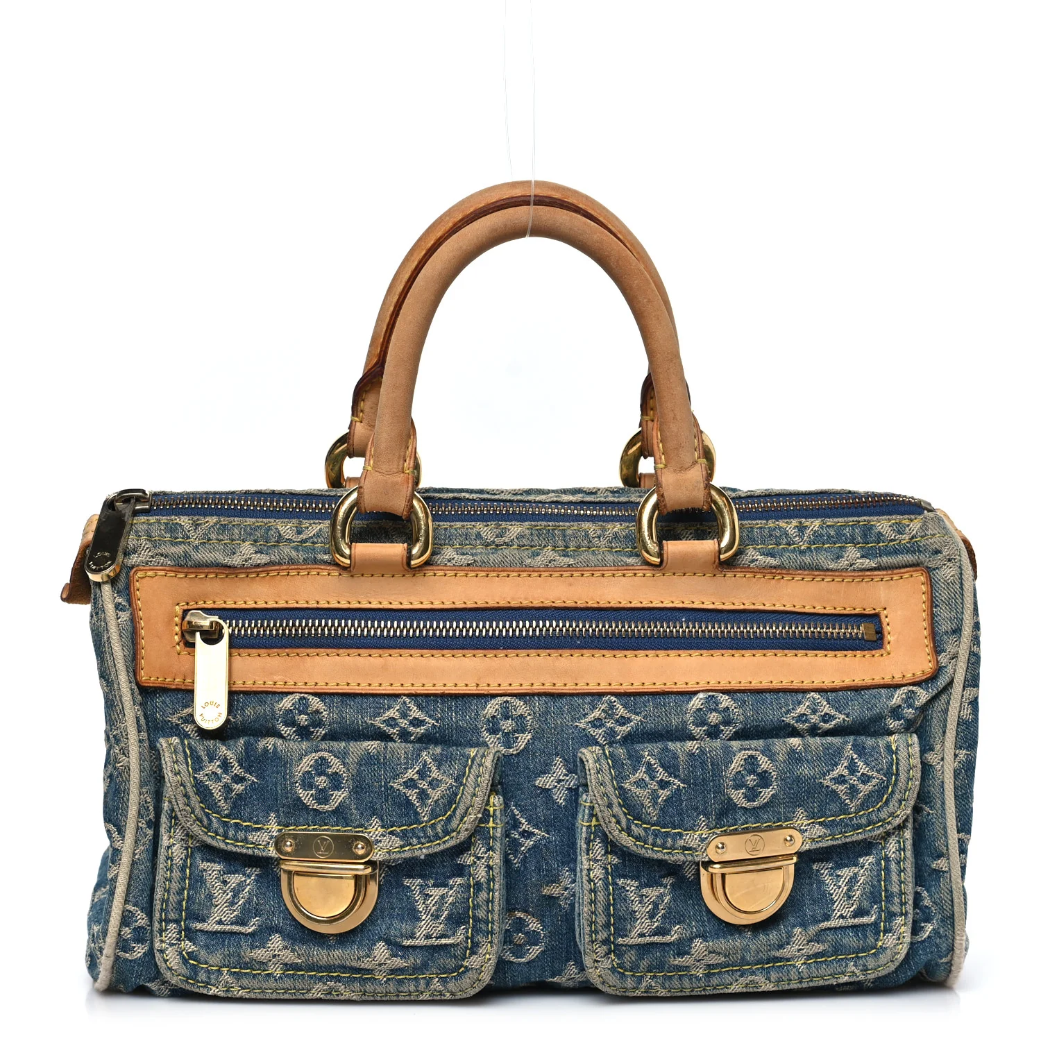 Monogram Denim Neo Speedy Blue