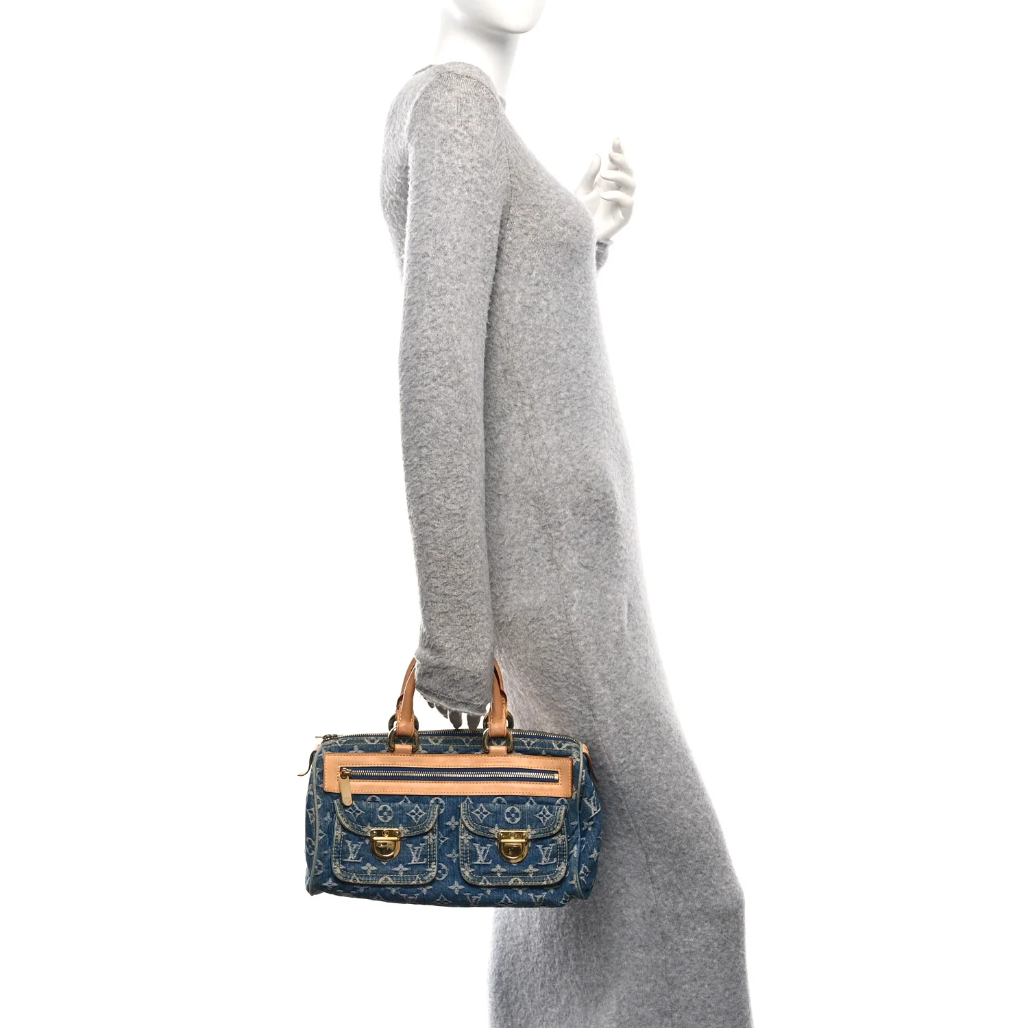Monogram Denim Neo Speedy Blue - Image 3