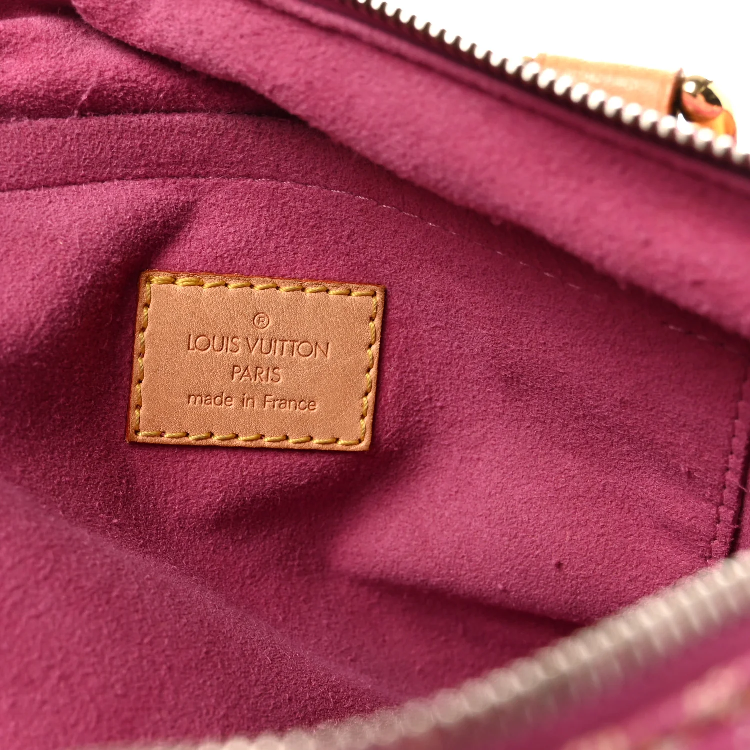 Monogram Denim Neo Speedy Fuchsia - Image 6