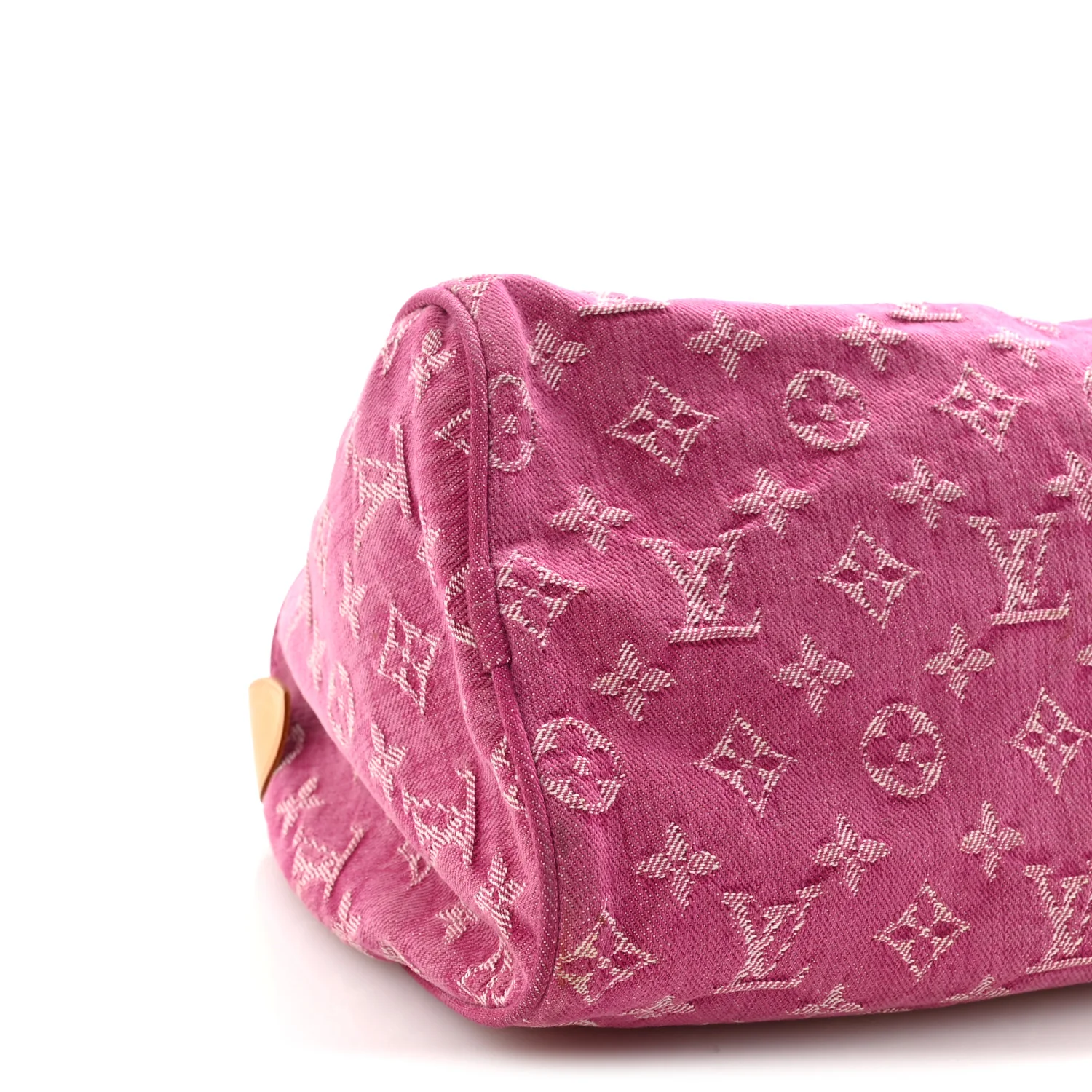 Monogram Denim Neo Speedy Fuchsia - Image 8