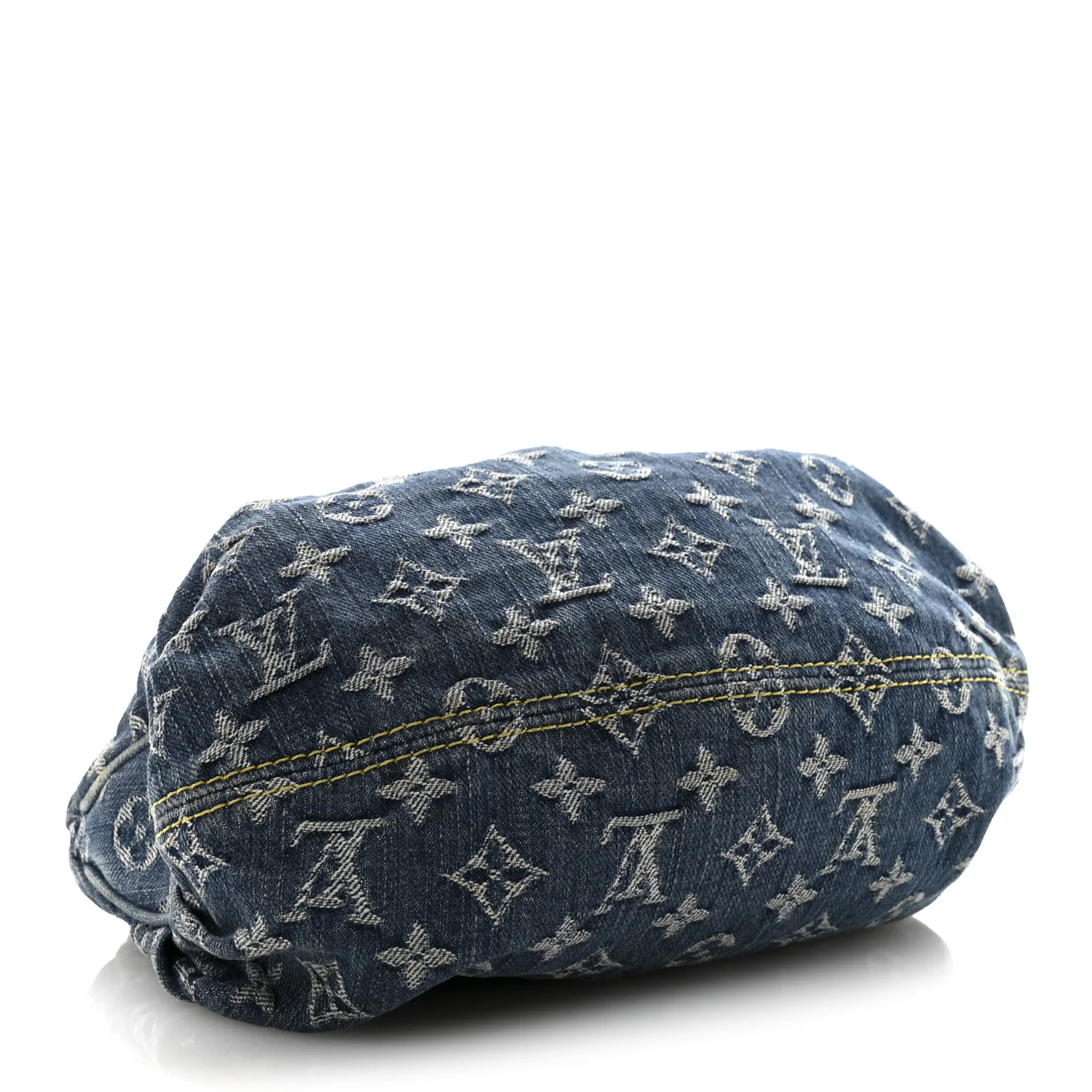 Monogram Denim Pleaty Blue - Image 4