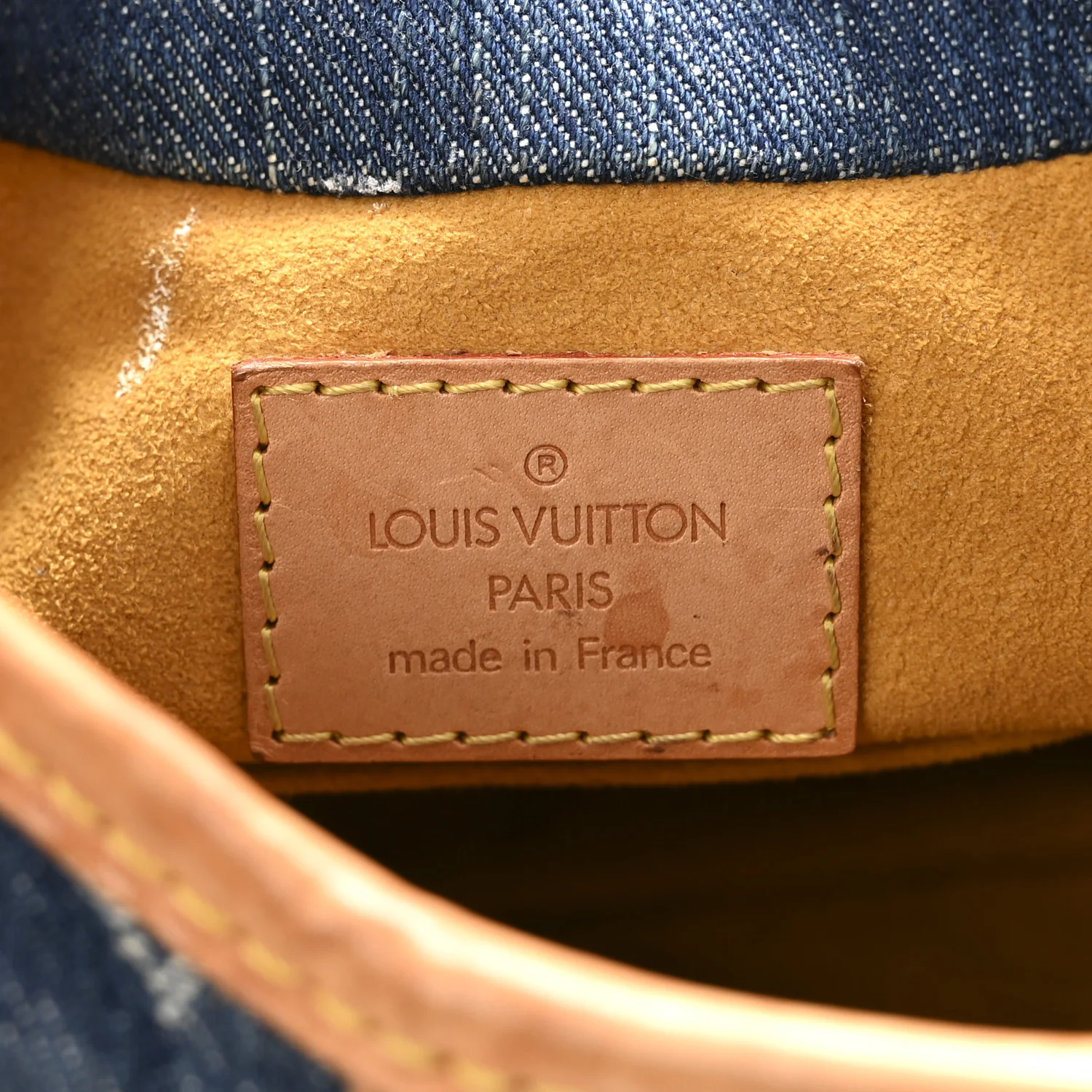 Monogram Denim Pleaty Blue - Image 6
