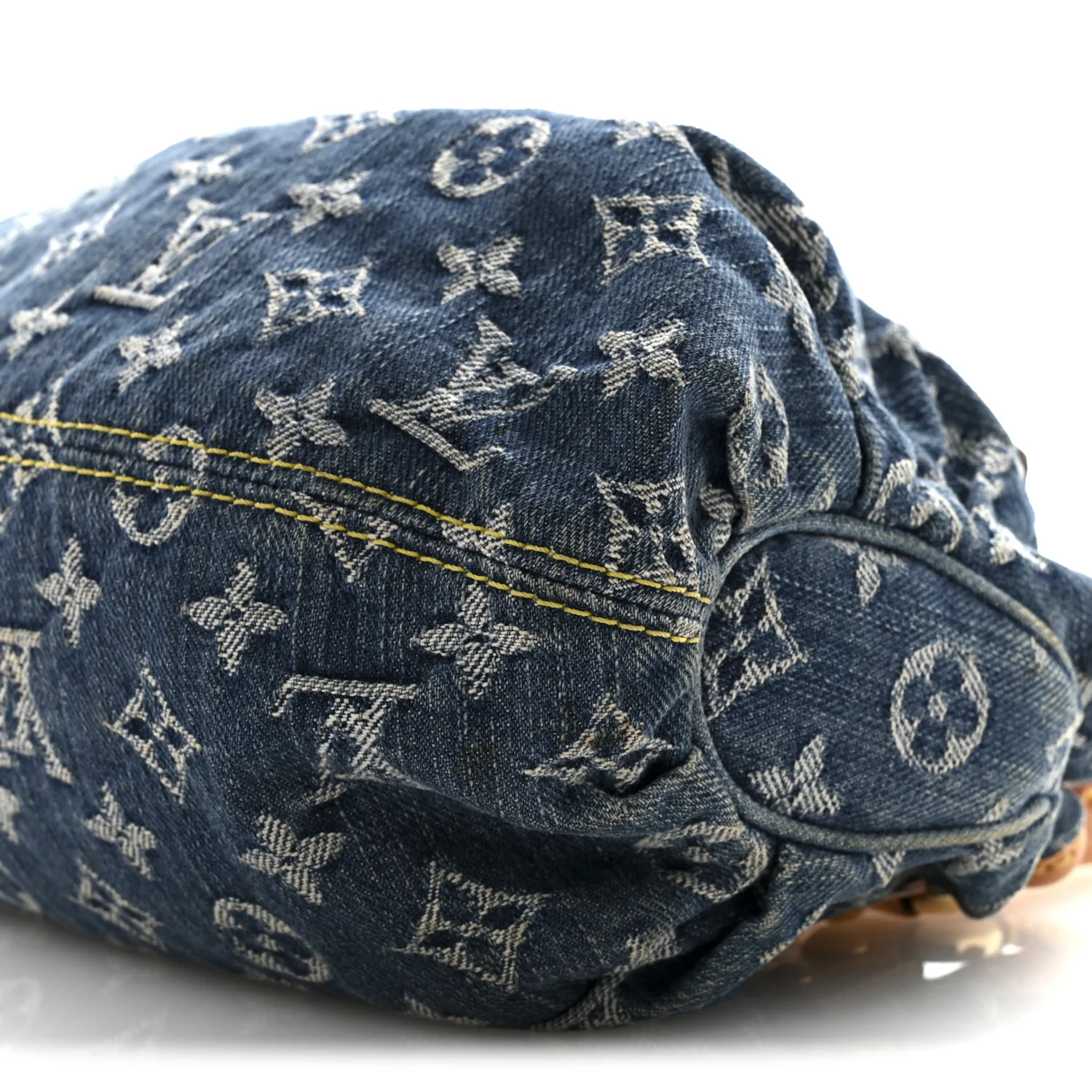 Monogram Denim Pleaty Blue - Image 9
