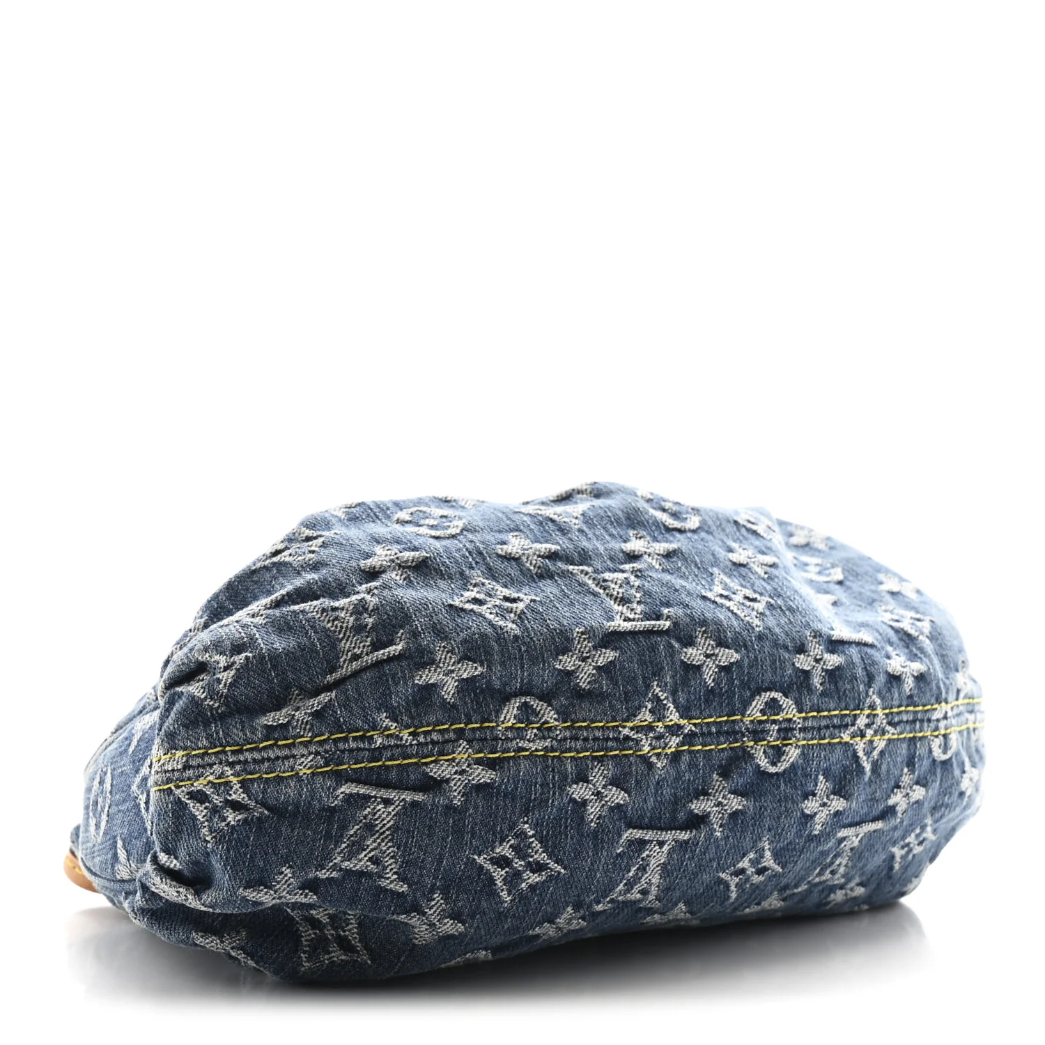 Monogram Denim Pleaty Blue - Image 4