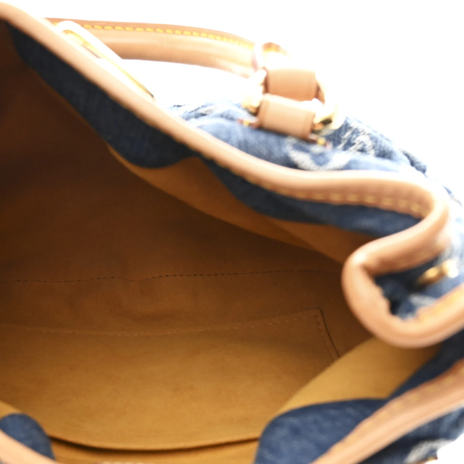 Monogram Denim Pleaty Blue - Image 5