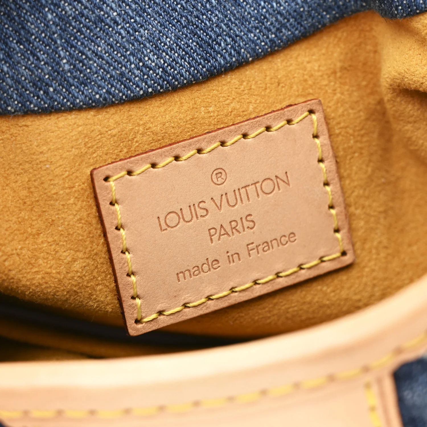 Monogram Denim Pleaty Blue - Image 6
