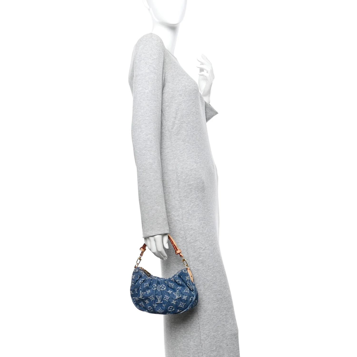 Monogram Denim Pochette Valley Blue - Image 2