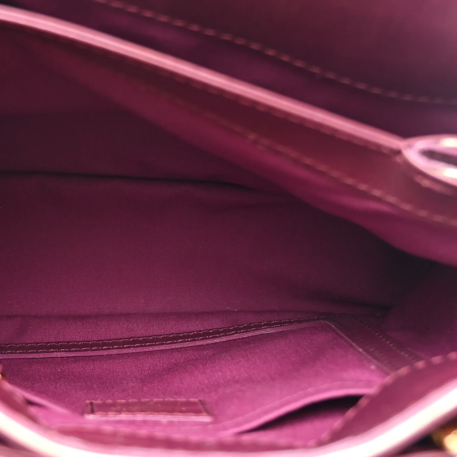 Monogram Denim Quilted Linda Fuchsia - Image 6