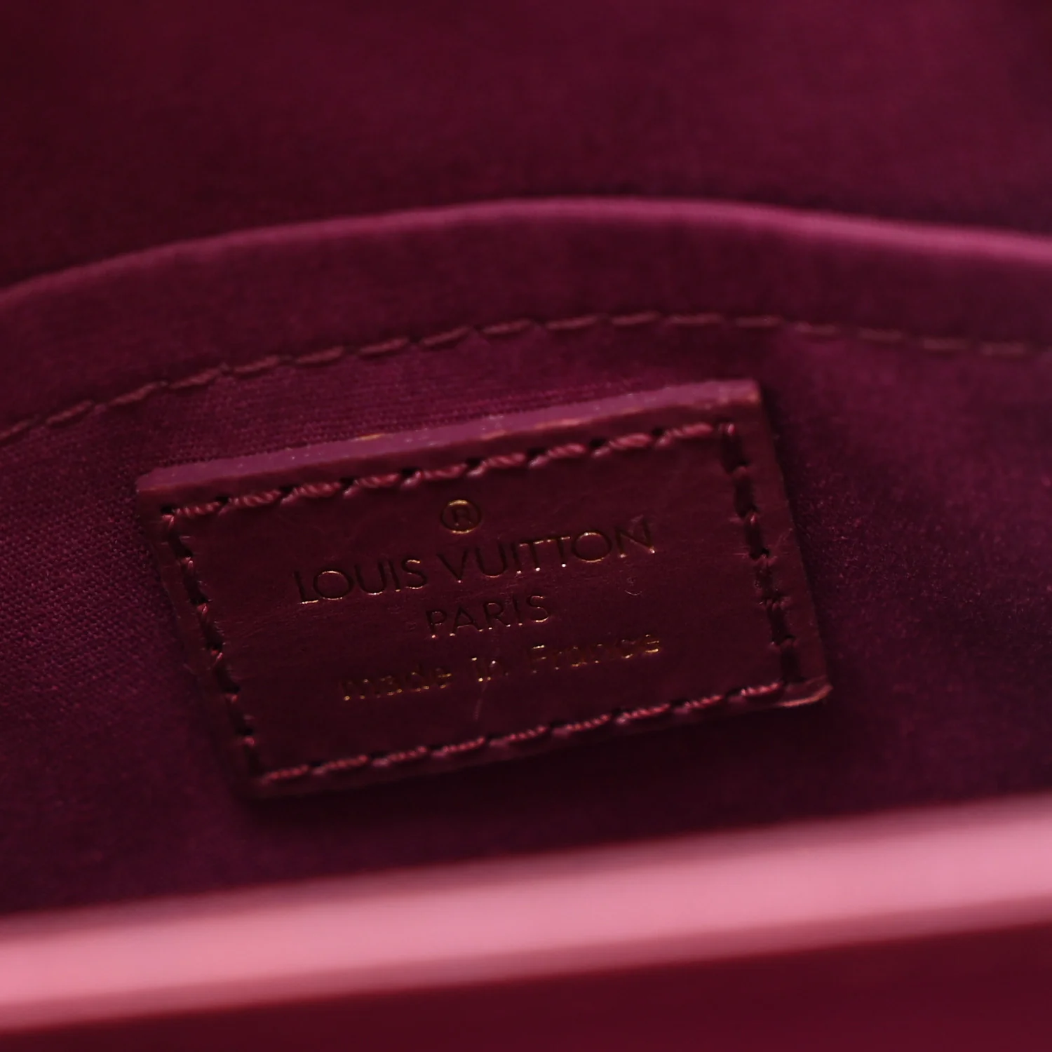 Monogram Denim Quilted Linda Fuchsia - Image 7
