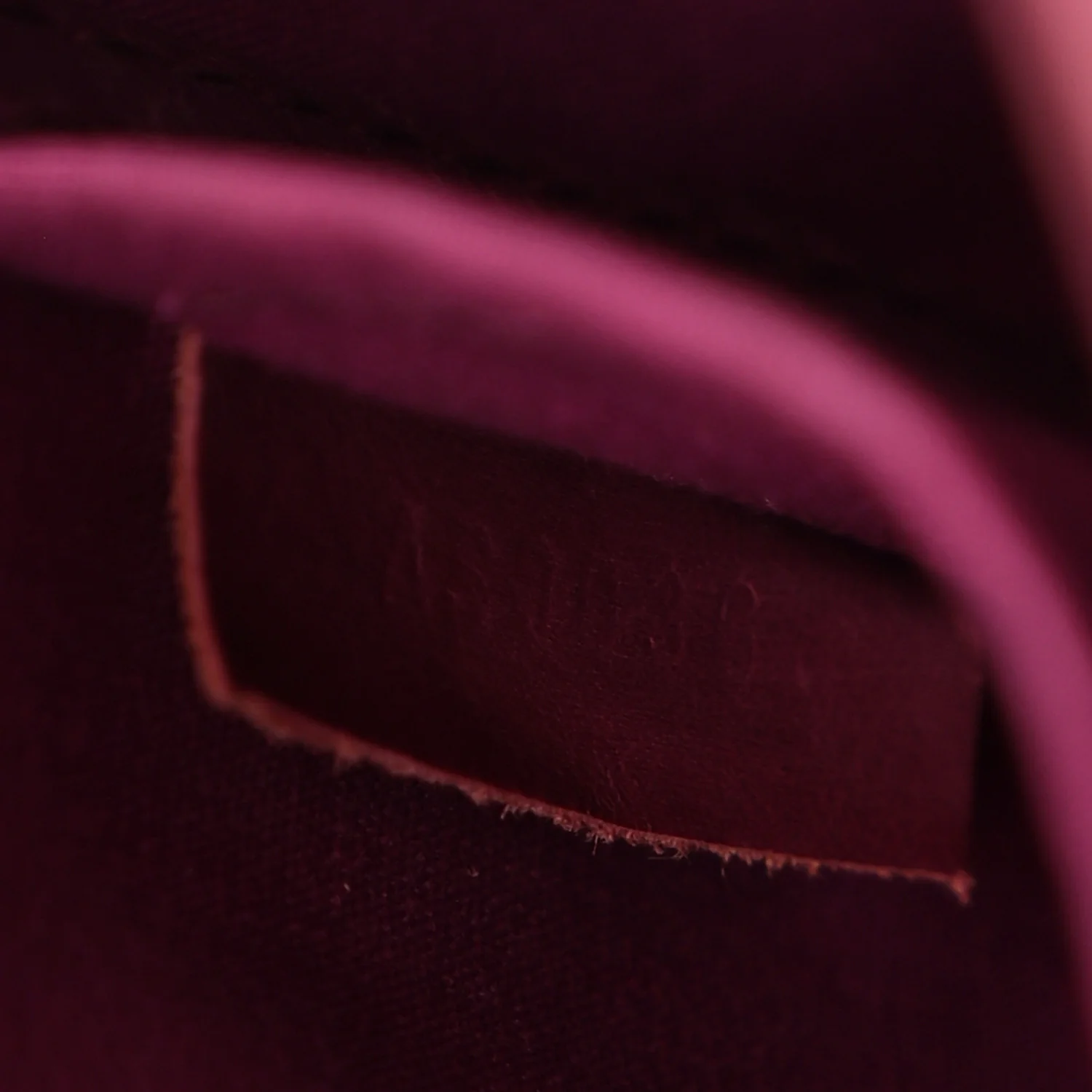 Monogram Denim Quilted Linda Fuchsia - Image 8