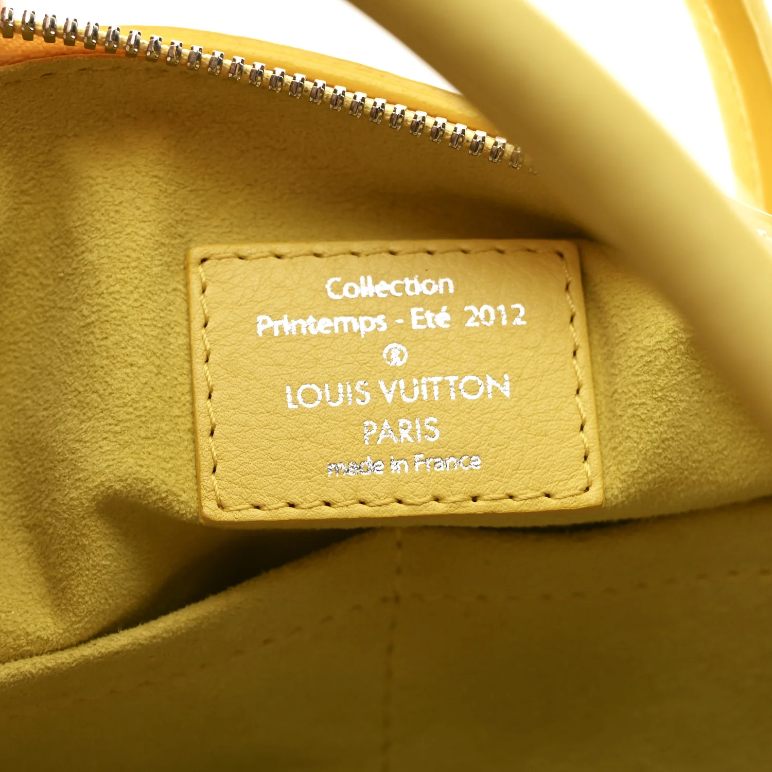 Monogram Denim Speedy Round Yellow - Image 7
