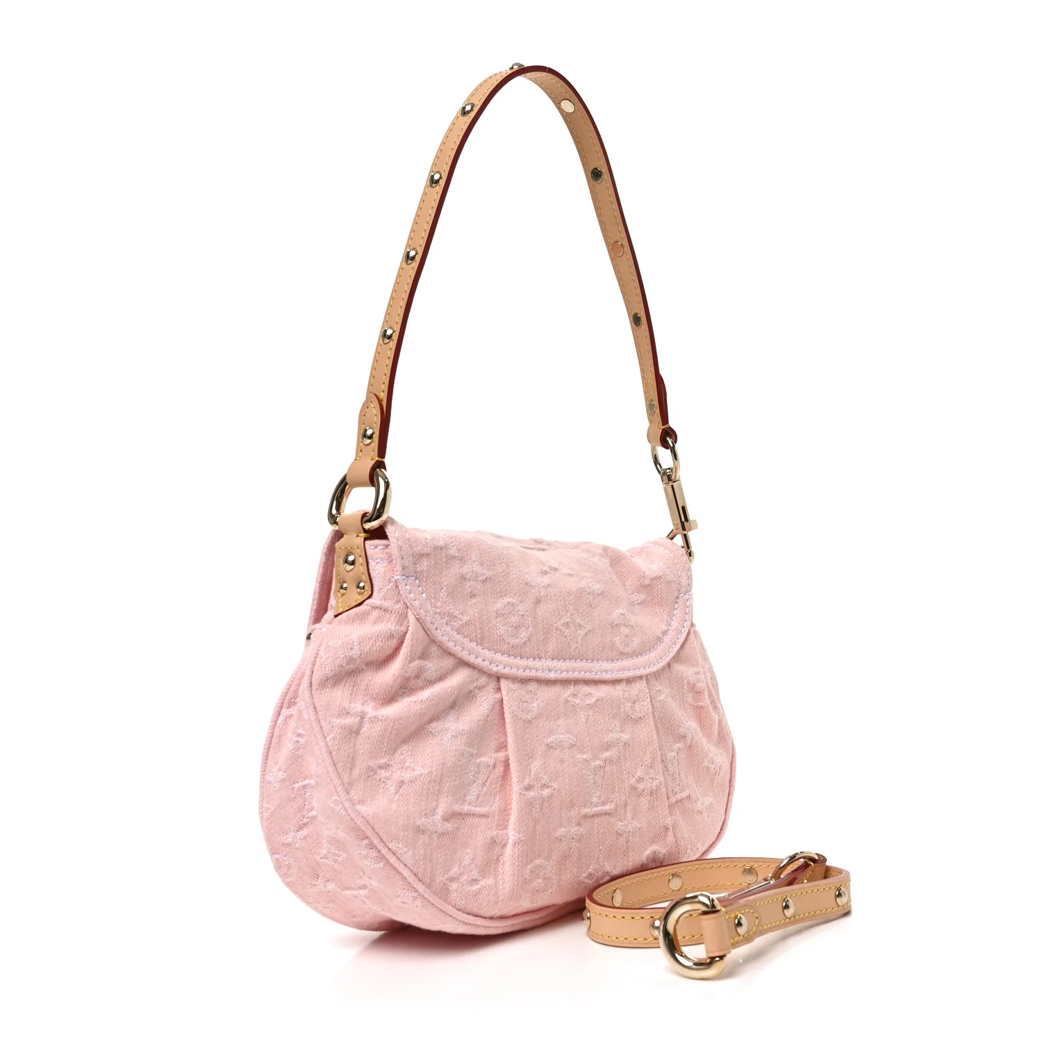 Monogram Denim Sunset Washed Pink - Image 2