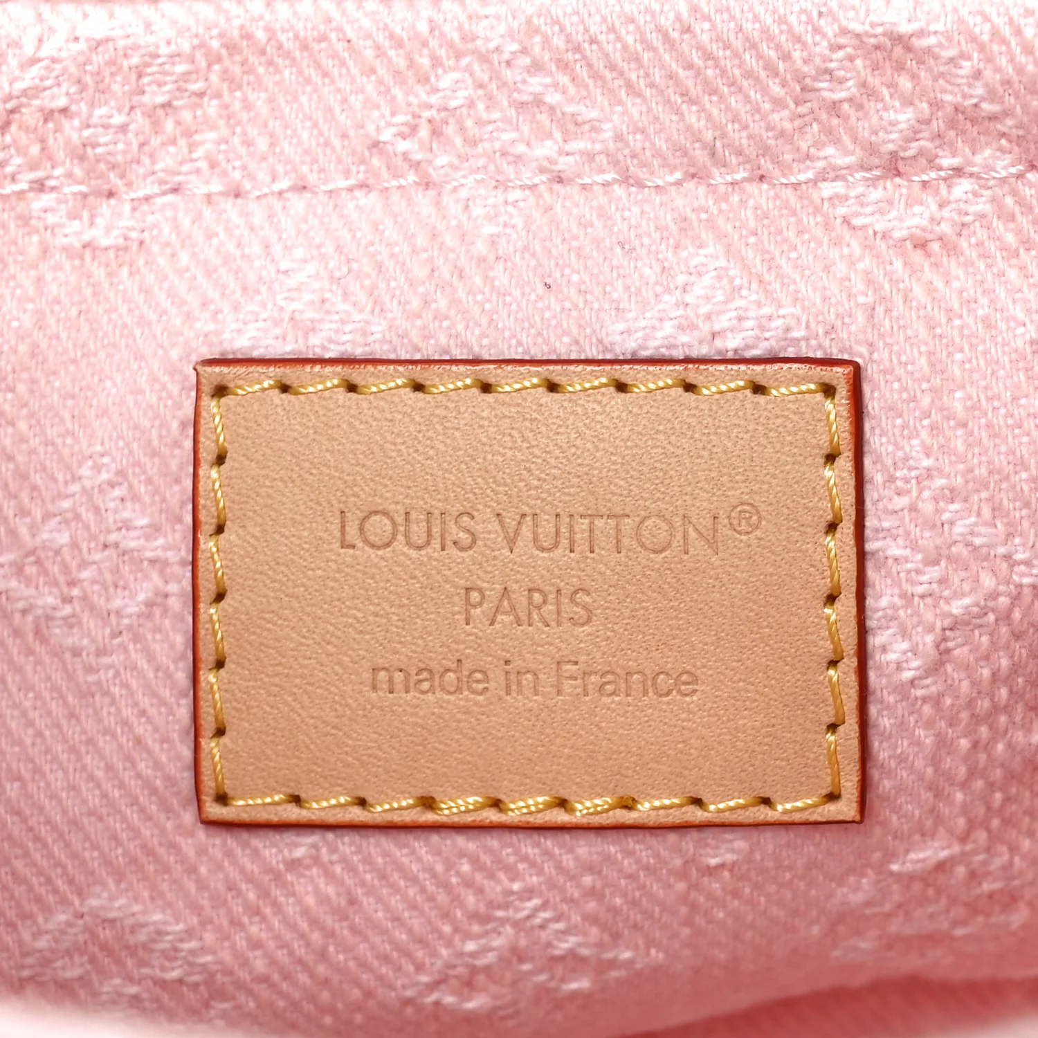 Monogram Denim Sunset Washed Pink - Image 6