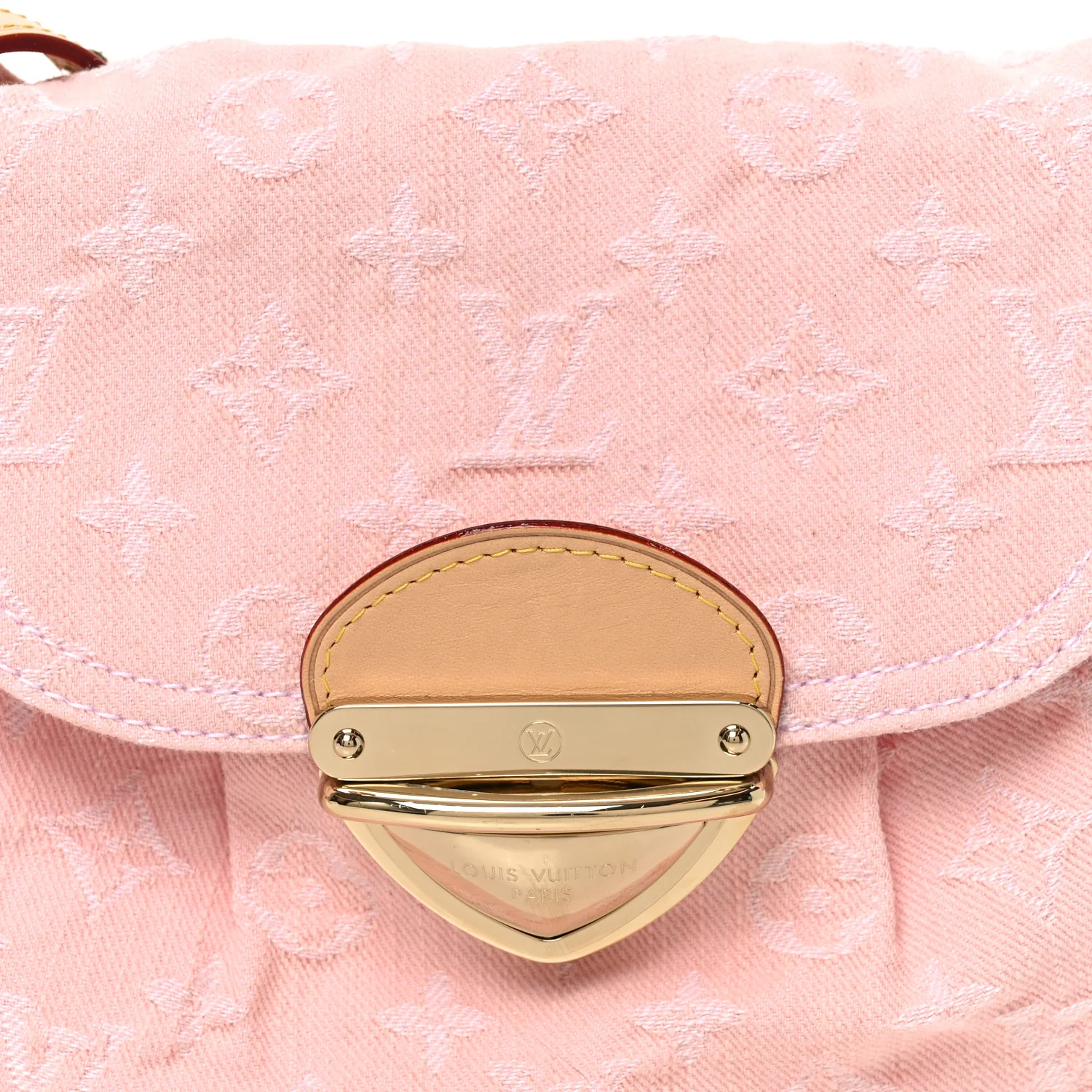 Monogram Denim Sunset Washed Pink - Image 7