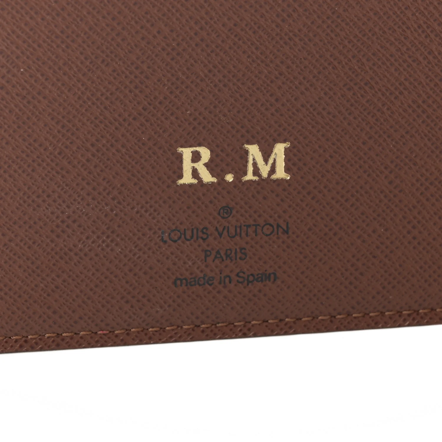 Monogram Desk Agenda Cover - Image 6