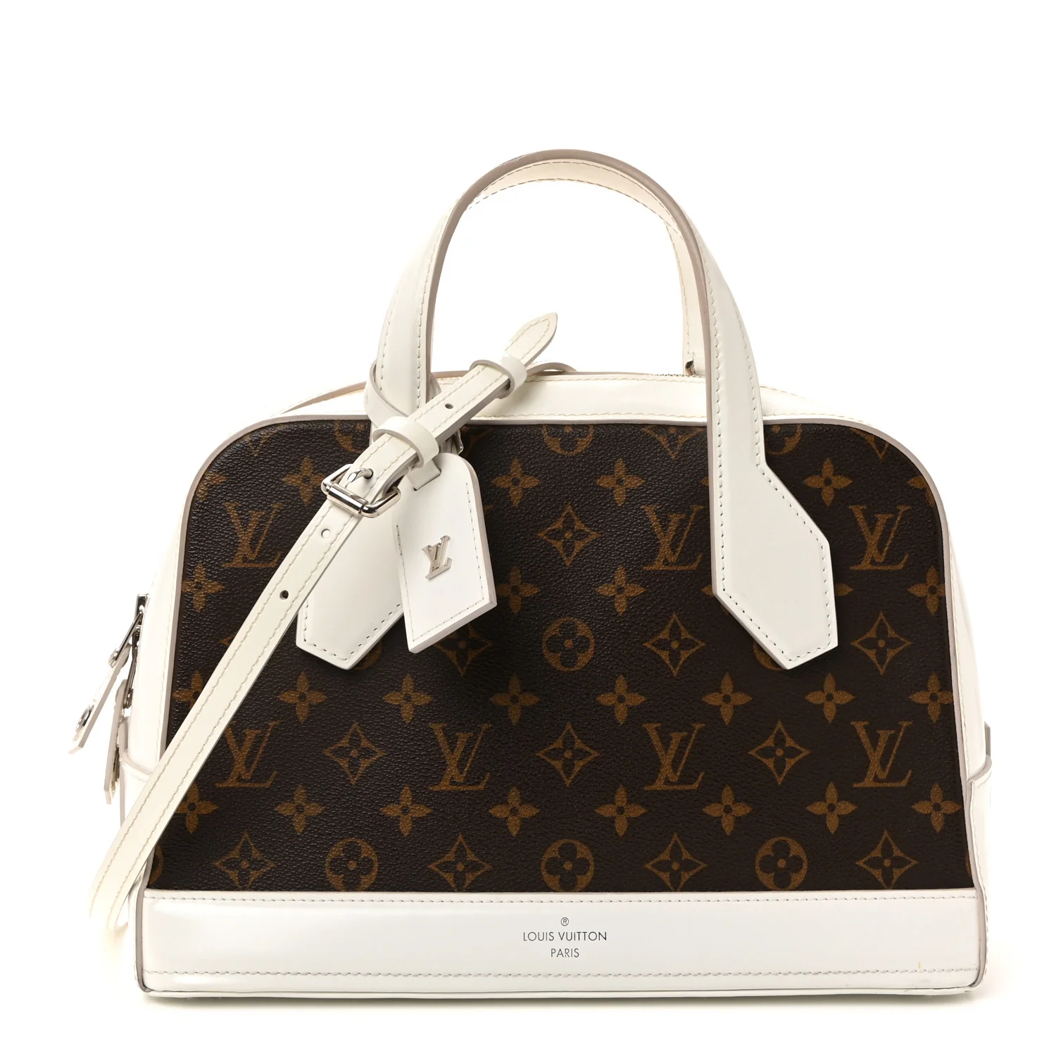 Monogram Dora PM White