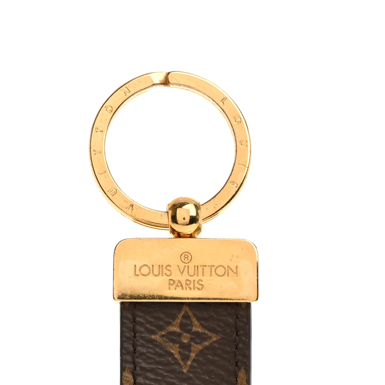 Monogram Dragonne Key Holder - Image 3