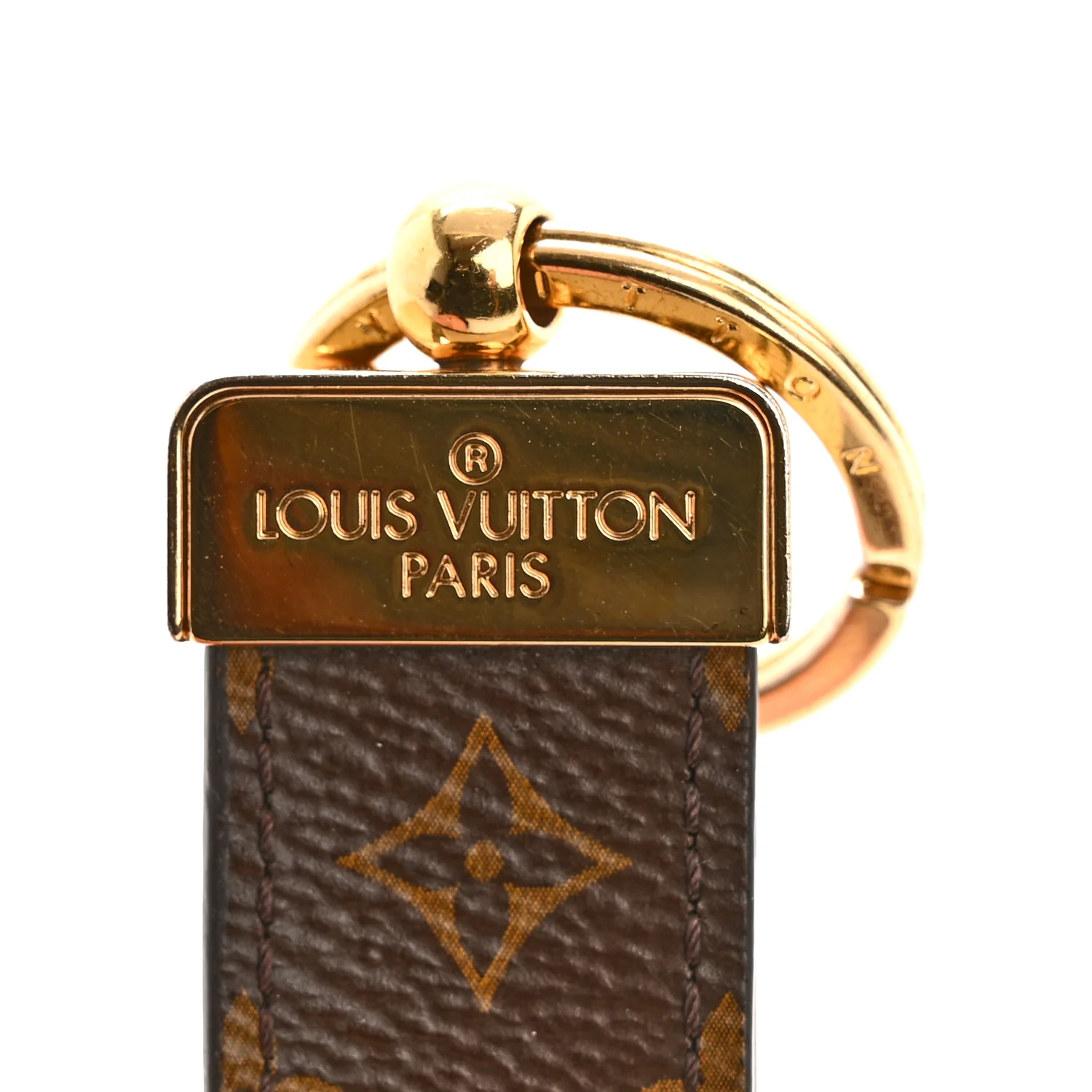 Monogram Dragonne Key Holder - Image 5