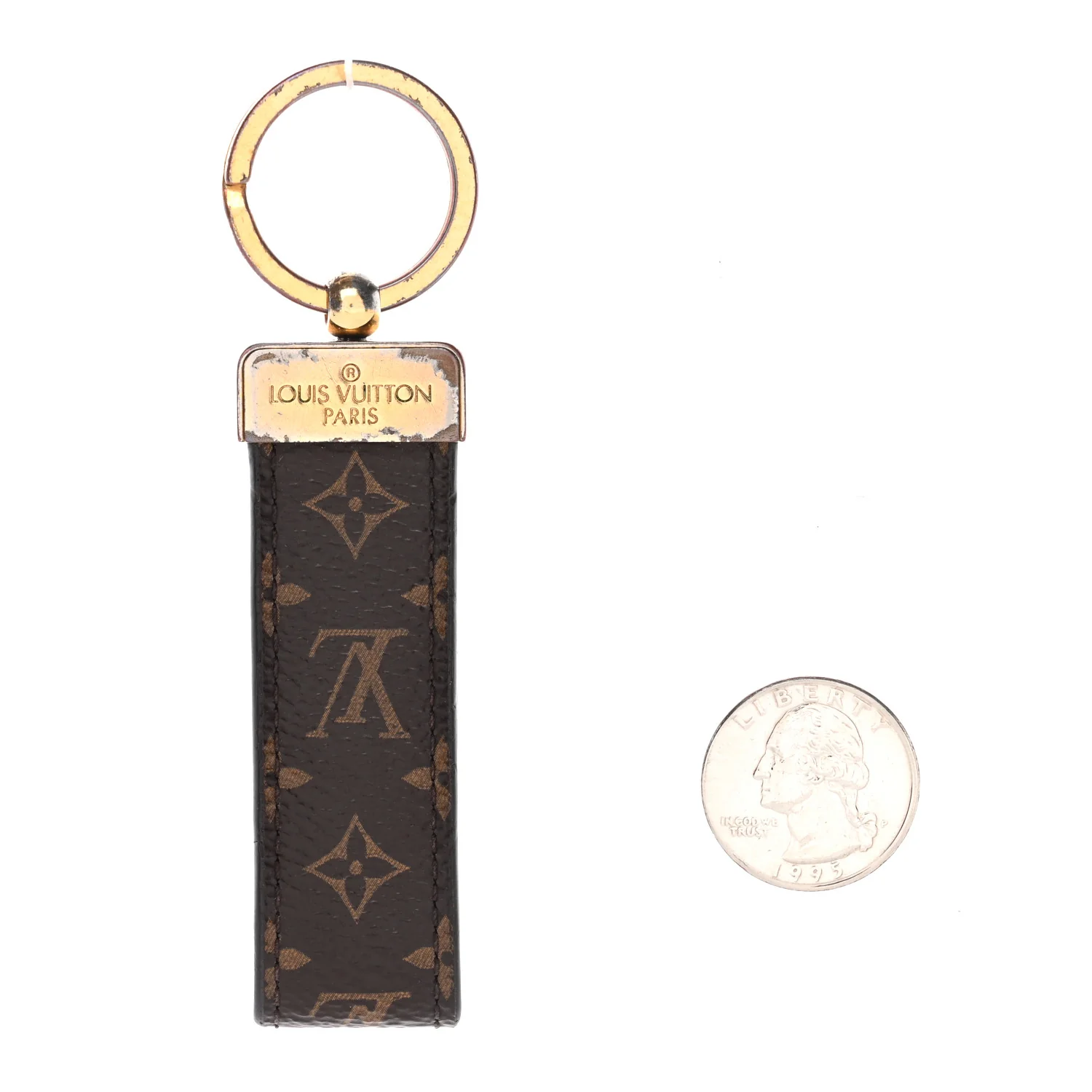 Monogram Dragonne Key Holder - Image 2