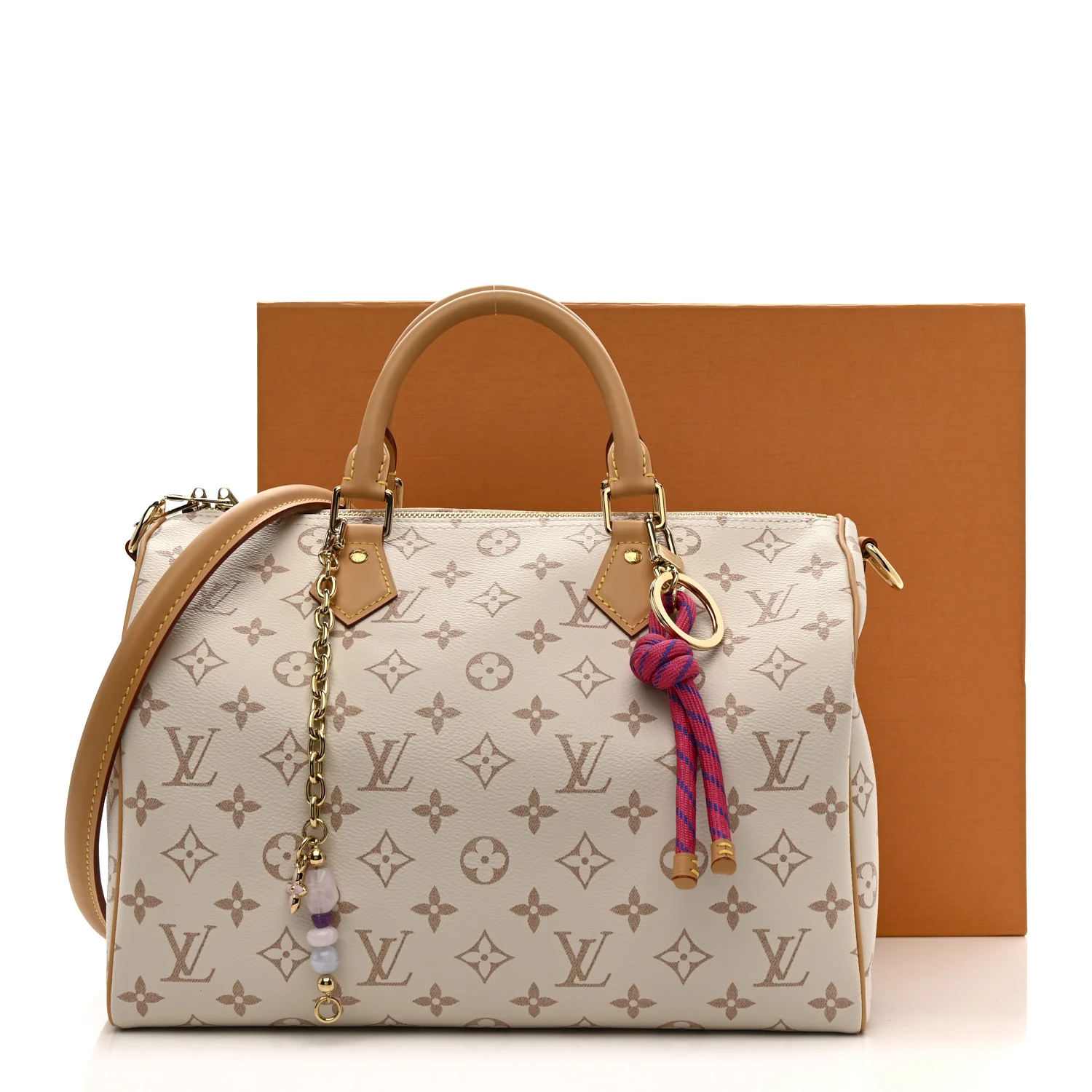 Monogram Dune Lucky Speedy Soft 30 Pink - Image 10