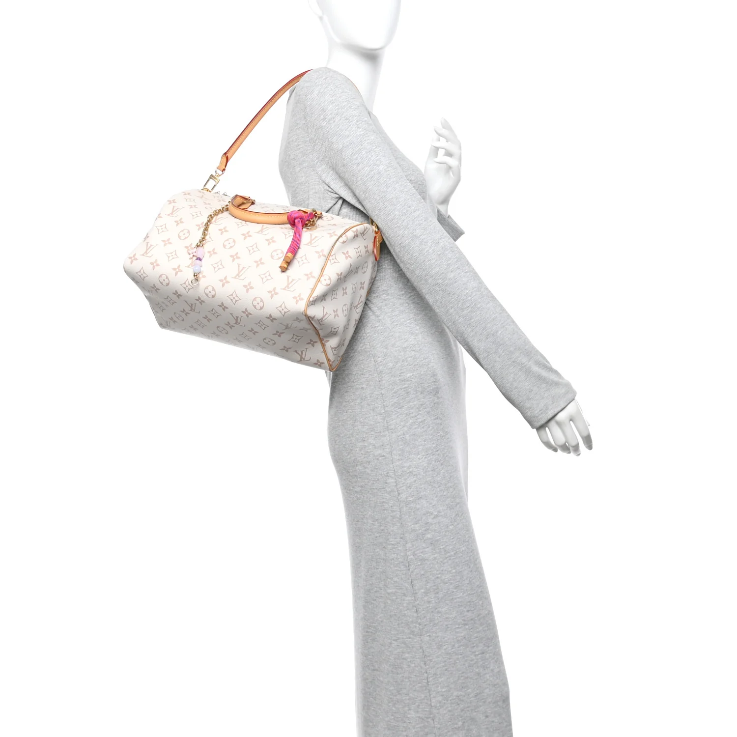Monogram Dune Lucky Speedy Soft 30 Pink - Image 3