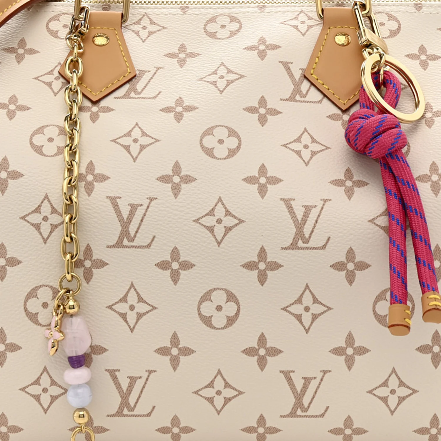 Monogram Dune Lucky Speedy Soft 30 Pink - Image 7