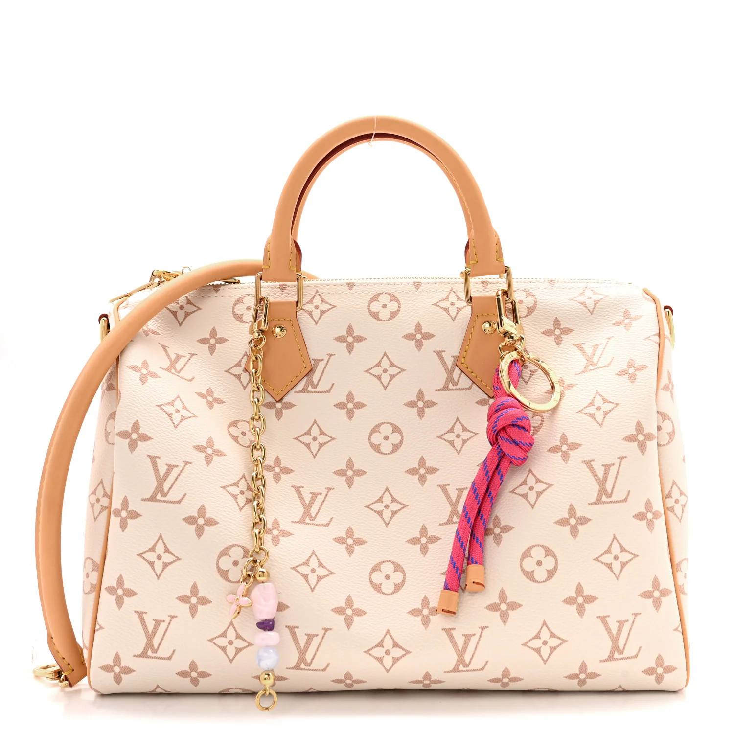Monogram Dune Lucky Speedy Soft 30 Pink