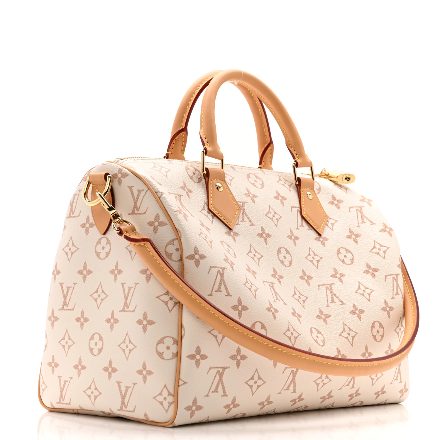 Monogram Dune Lucky Speedy Soft 30 Pink - Image 3