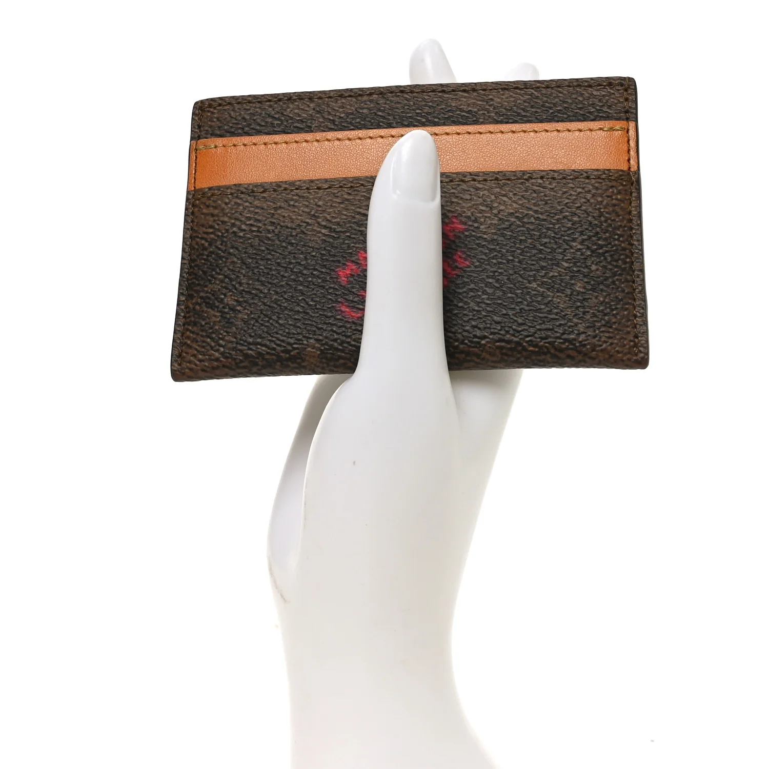 Monogram Dust Double Card Holder - Image 2